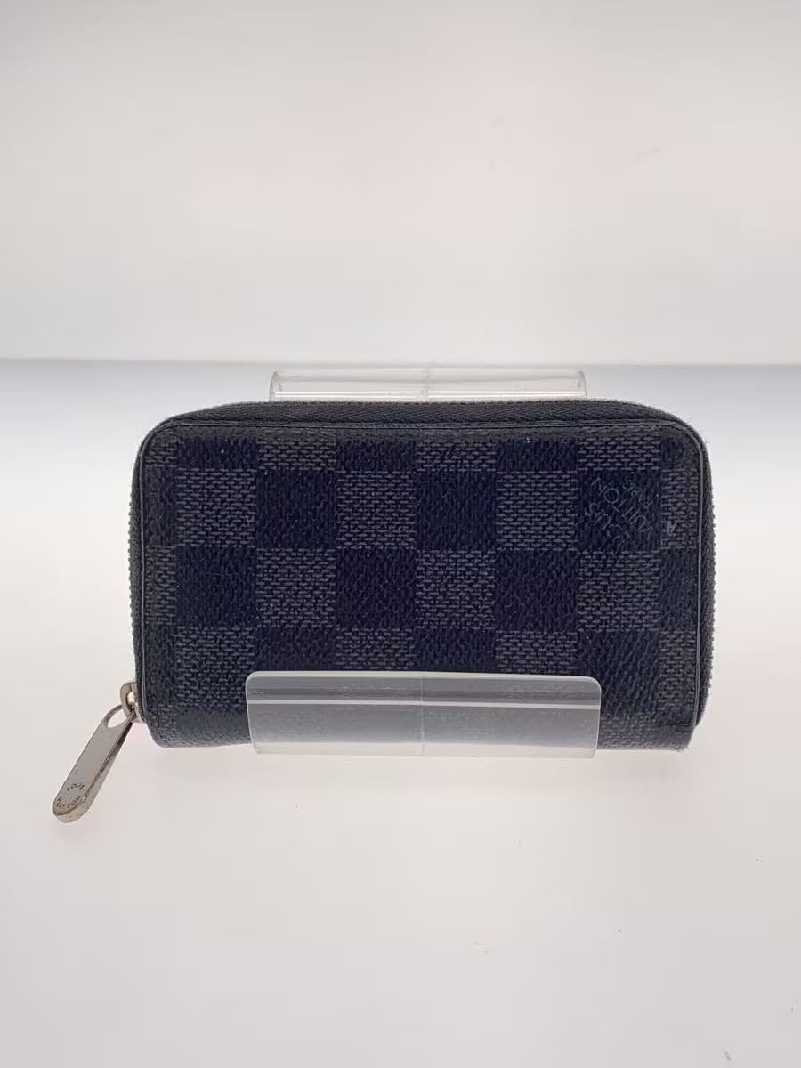 Louis Vuitton Louis Vuitton Damier Graphite Zippy Coin Purse Black Size ONE SIZE - 1 Thumbnail