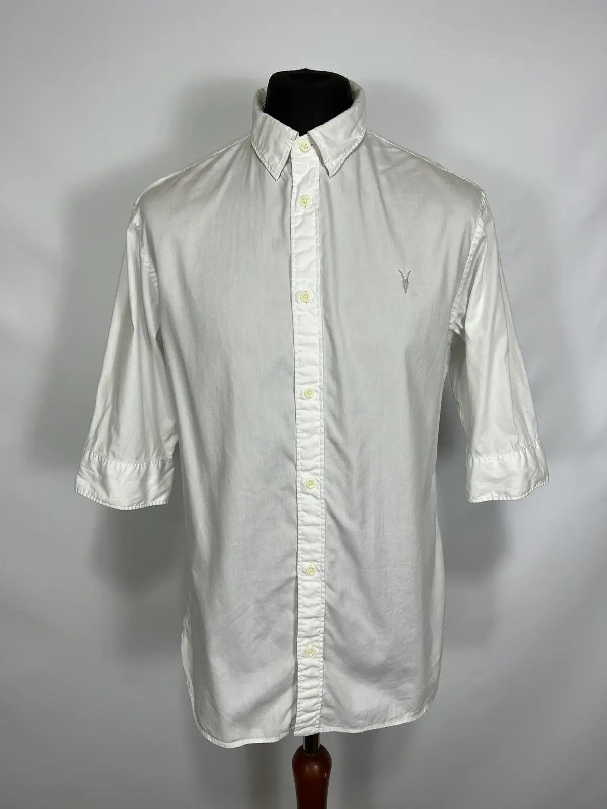 20471120 × Allsaints × Japanese Brand All Saints Hermosa SS shirt Size US M / EU 48-50 / 2 - 1 Thumbnail