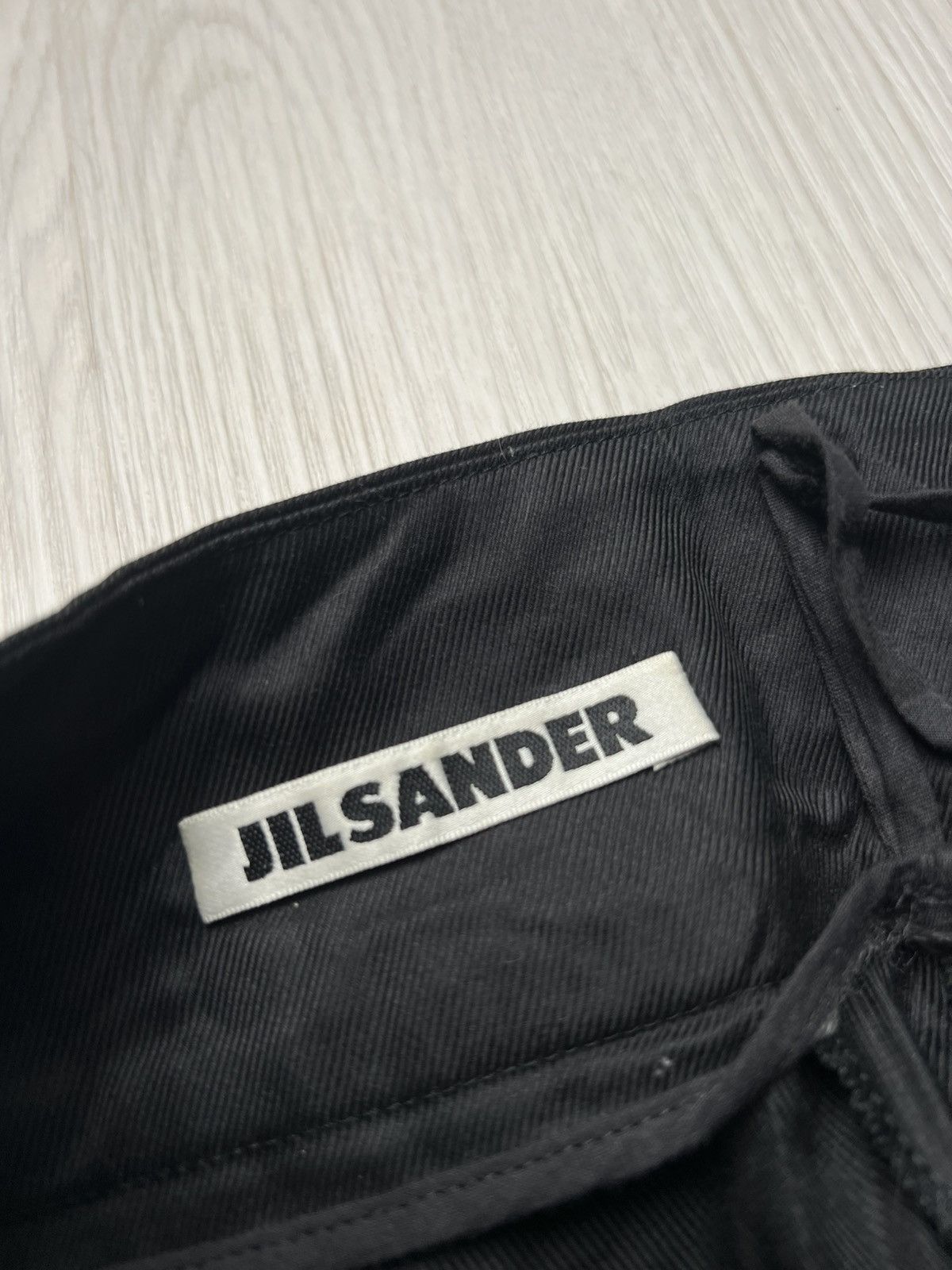 Jil Sander Jil Sander Black Wide Pants Size US 30 / EU 46 - 6 Thumbnail