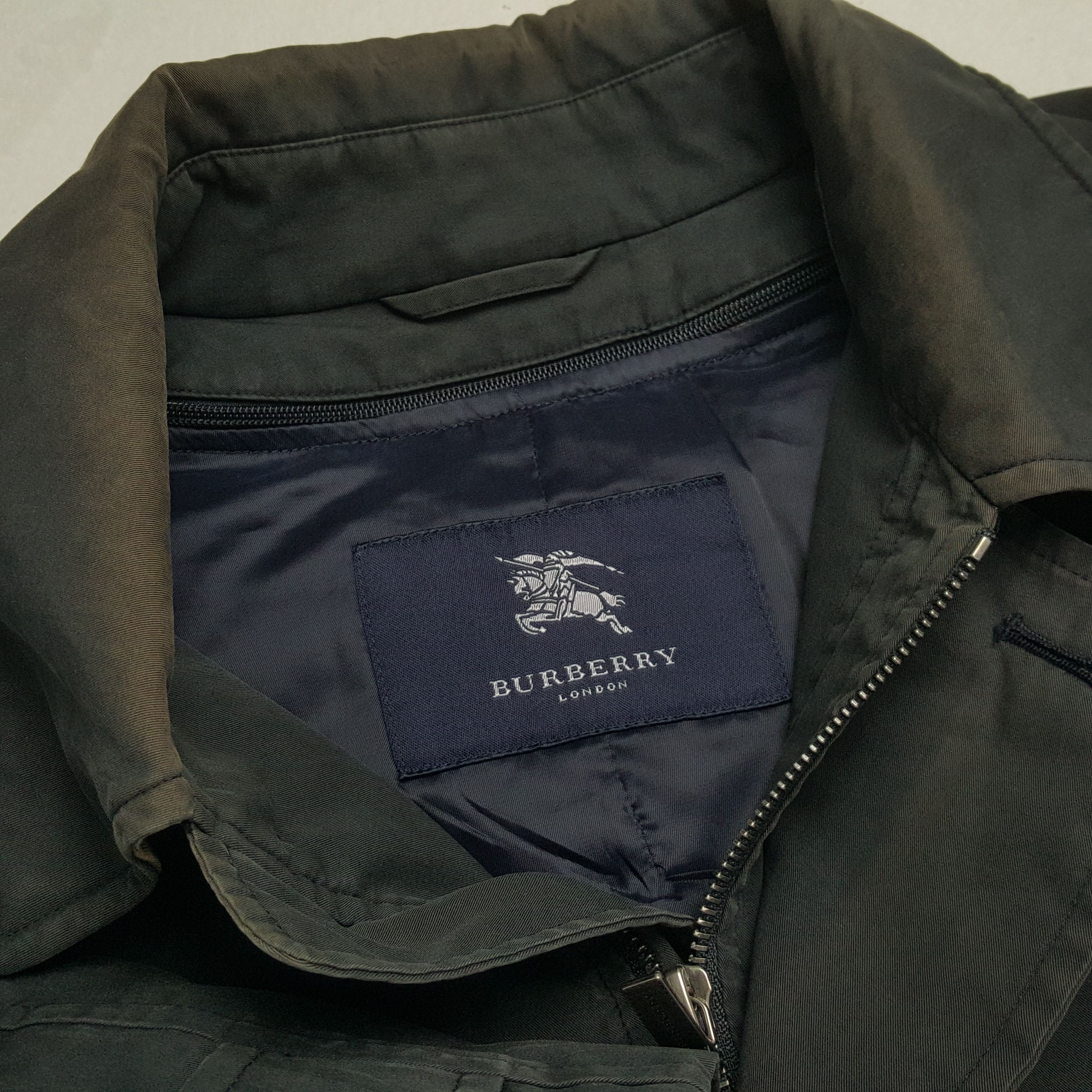 Burberry × Vintage BURBERRY LONDON Fashion Brand Style Custom Art Jacket Size US L / EU 52-54 / 3 - 11 Thumbnail