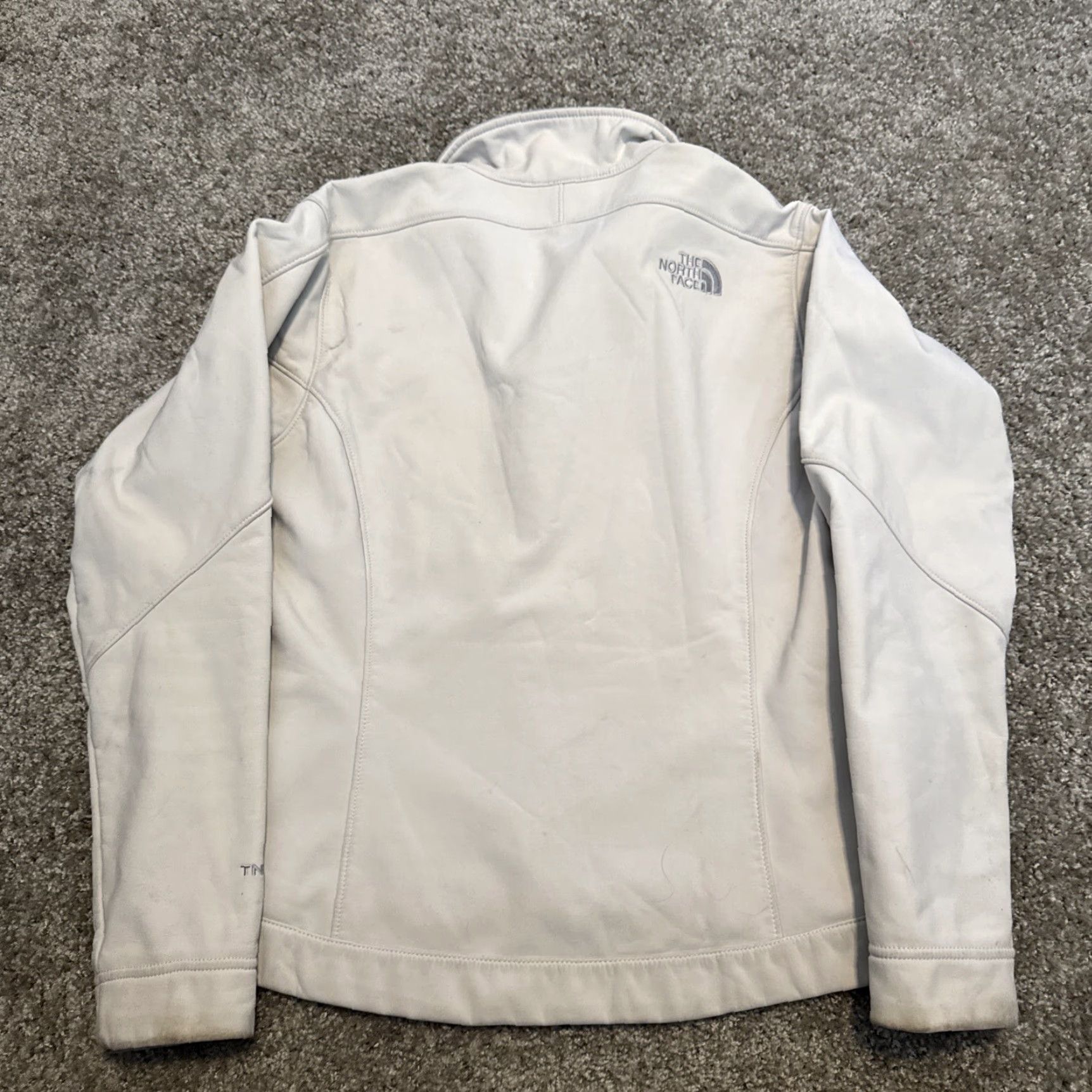 The North Face VINTAGE: No — (Skip) The North Face Jacket Womens Small White Apex Bionic Soft Shell Full Zip Coat Size S / US 4 / IT 40 - 6 Thumbnail