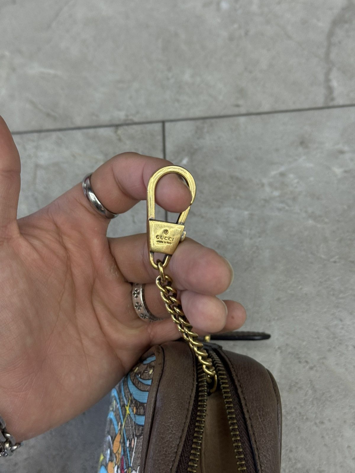 Disney × Gucci GUCCI x DISNEY Donald Duck Mini Shoulder Bag Size ONE SIZE - 7 Thumbnail