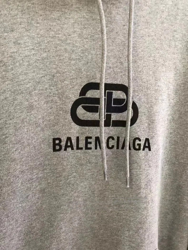 Balenciaga Balenciaga Gray Zip Hoodie Size US S / EU 44-46 / 1 - 2 Thumbnail
