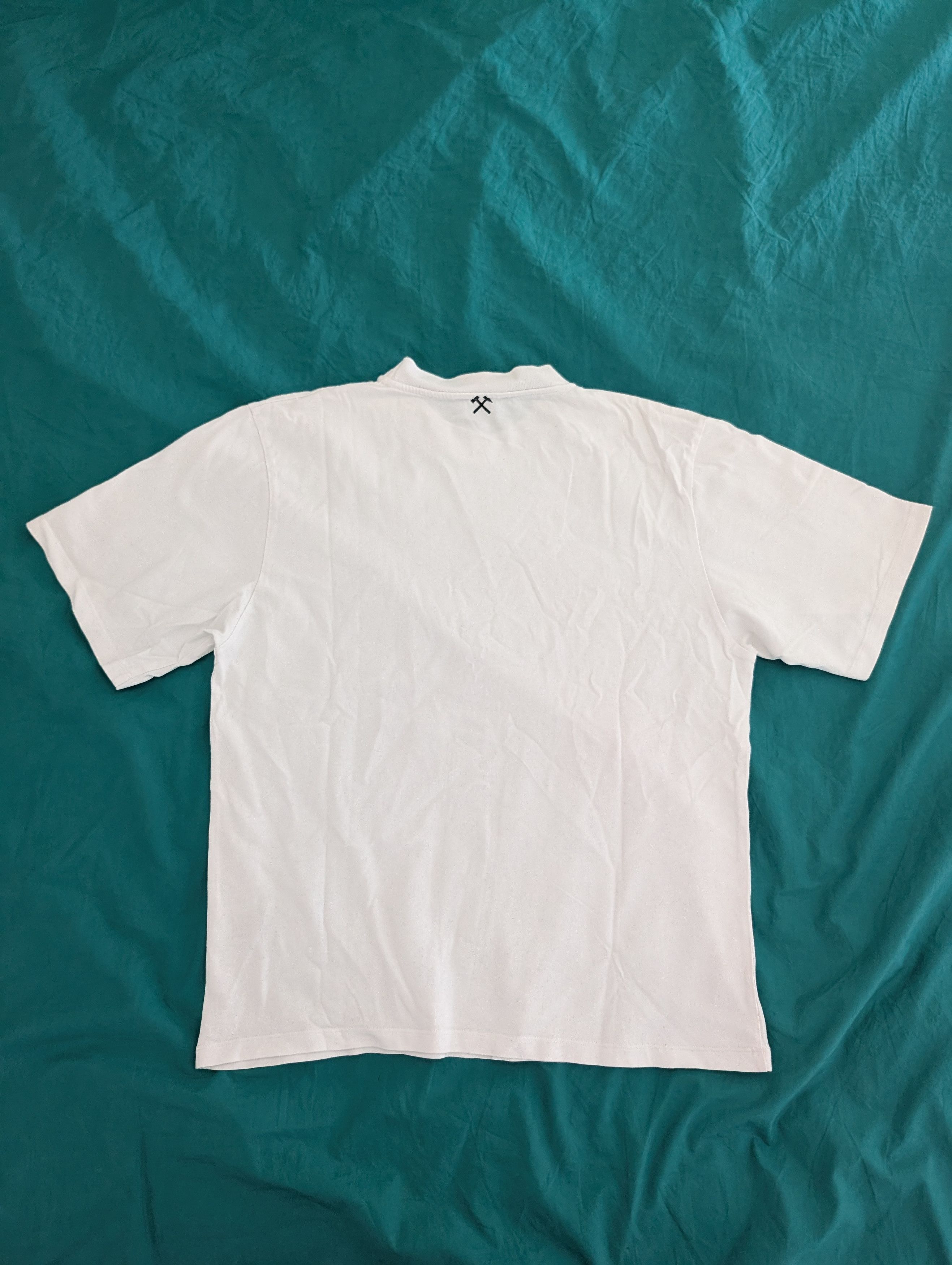 GmbH GmbH White T-shirt with Logo Size US M / EU 48-50 / 2 - 2 Thumbnail