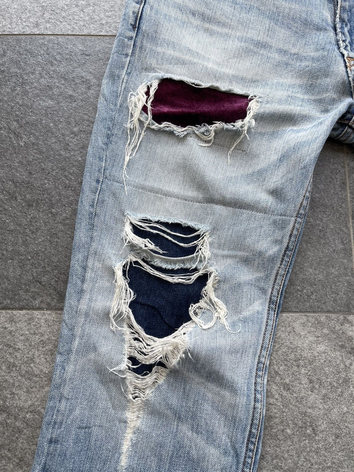 Japanese Brand Vintage Unbrand Distressed Denim Size US 32 / EU 48 - 11 Thumbnail