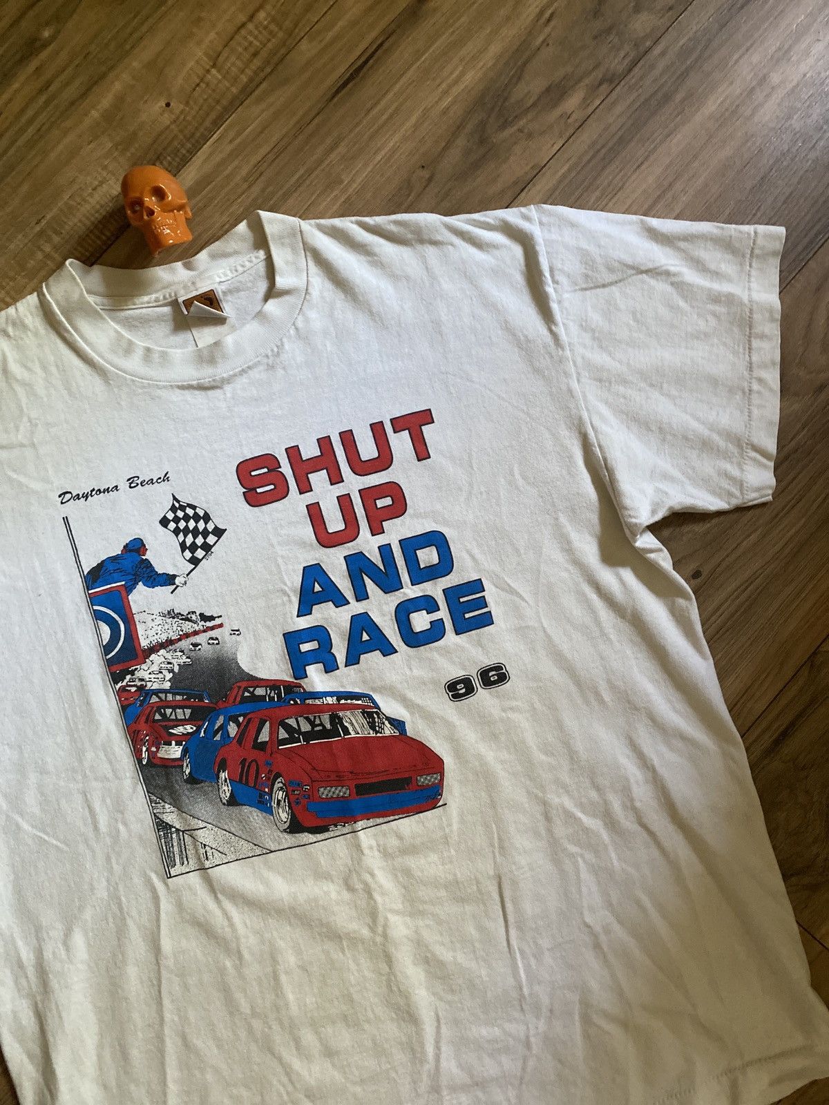 Hang Ten 90s Daytona Racing shirt sz XL Size US L / EU 52-54 / 3 - 1 Thumbnail