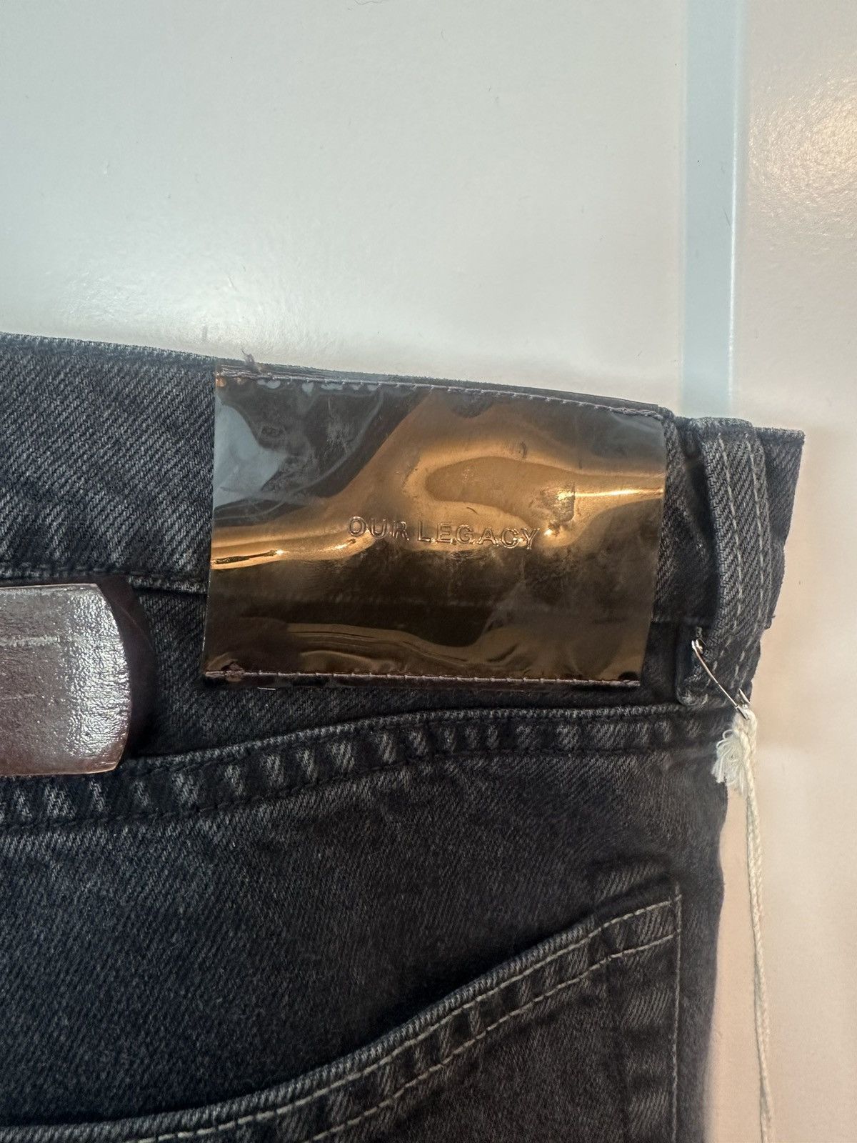 Our Legacy NWT Our Legacy Black First Cut Jeans Denim 34 Size US 34 / EU 50 - 6 Thumbnail