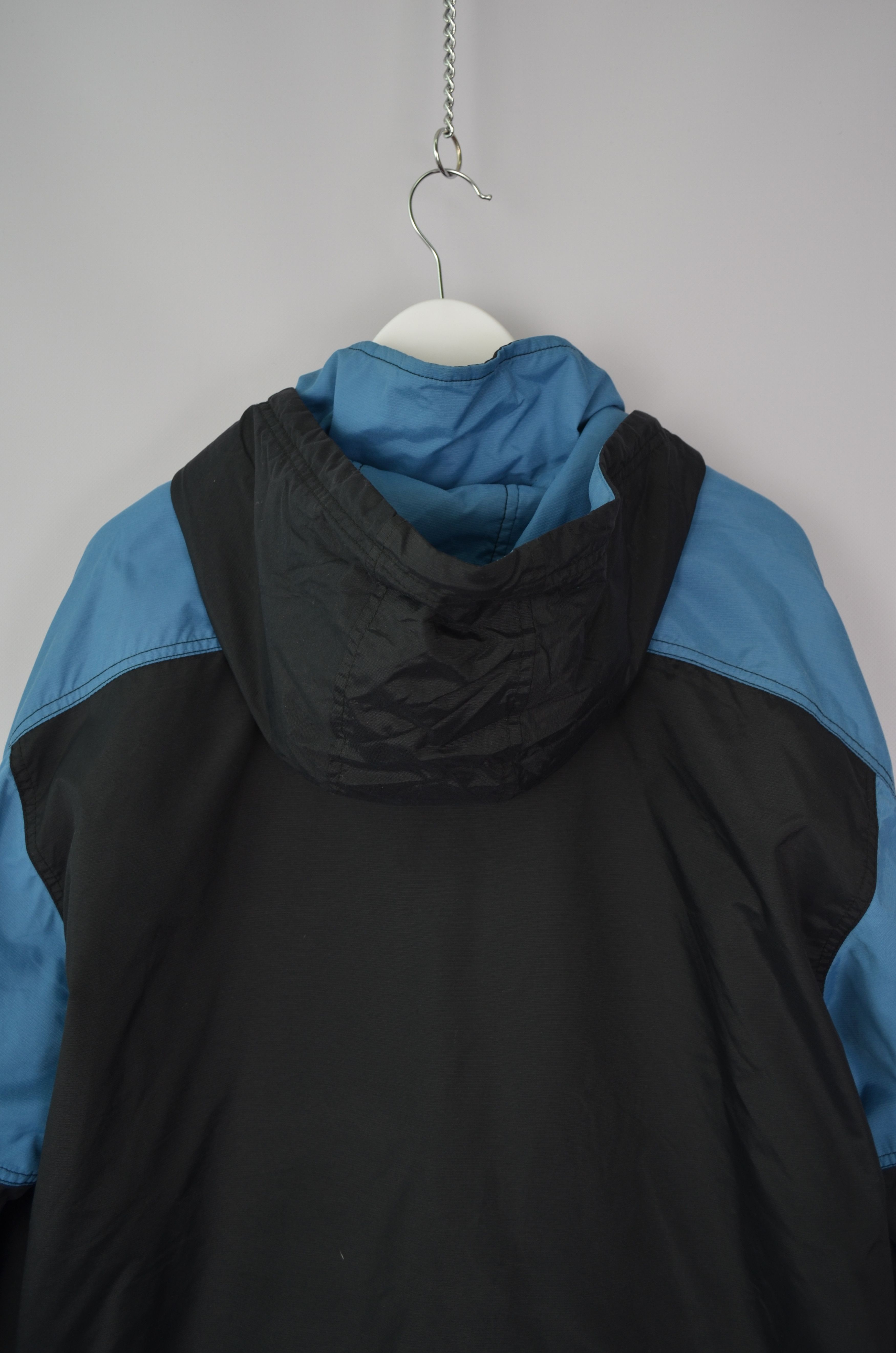 Nike × Vintage 90s Vintage Nike 1/4 Zip Embroided Logo Nylon Anorak Jacket Size US M / EU 48-50 / 2 - 12 Thumbnail