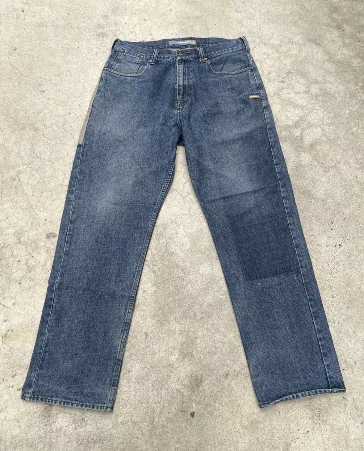 Alphanumeric Vintage Alphanumeric skateboards jeans 2000s Y2K Size US 34 / EU 50 - 2 Thumbnail