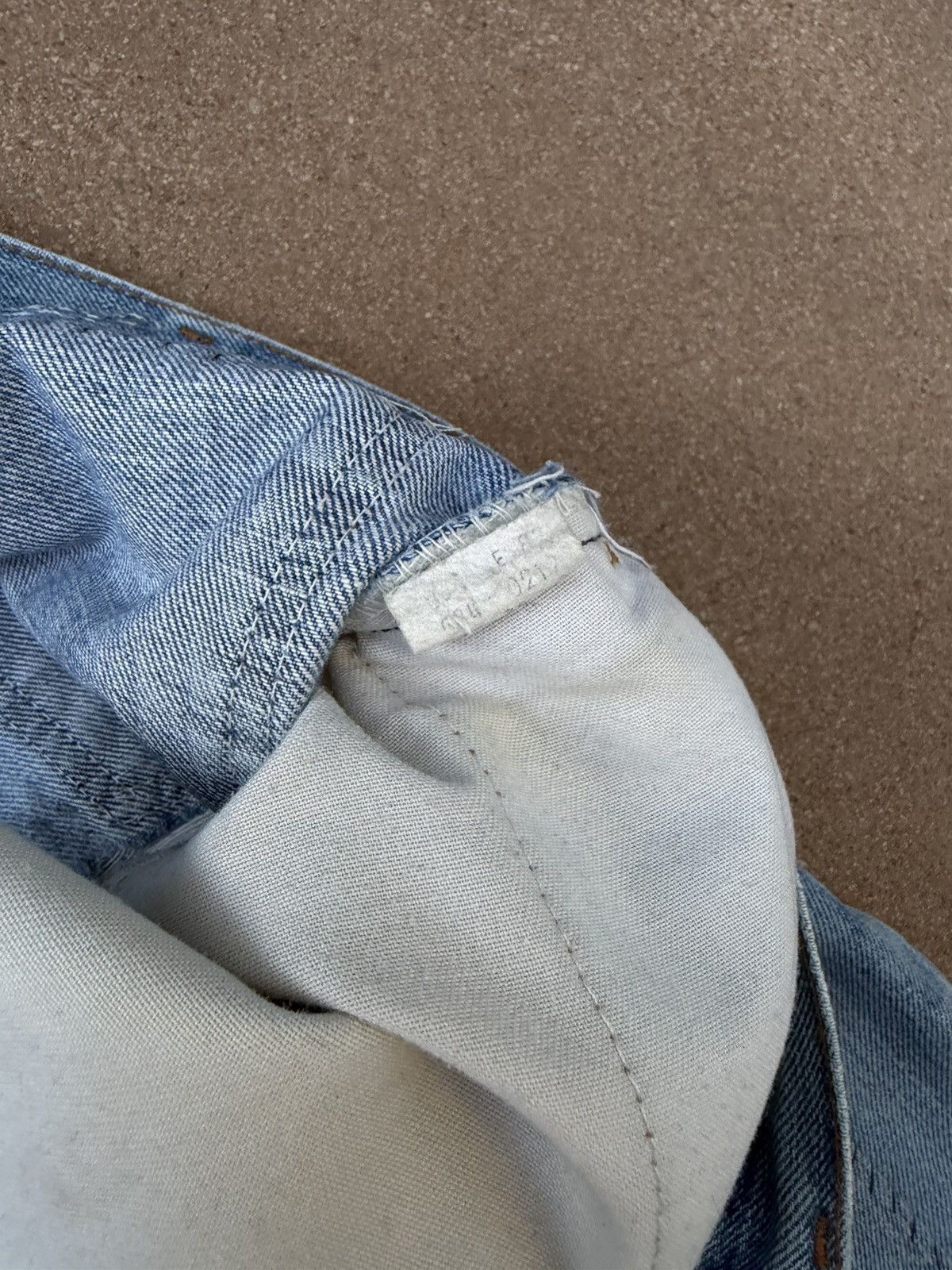 Levi's Vtg 80’s Levi’s 684 Orange Tab Bellbottom Flare Jeans 34x30 Size US 34 / EU 50 - 6 Thumbnail