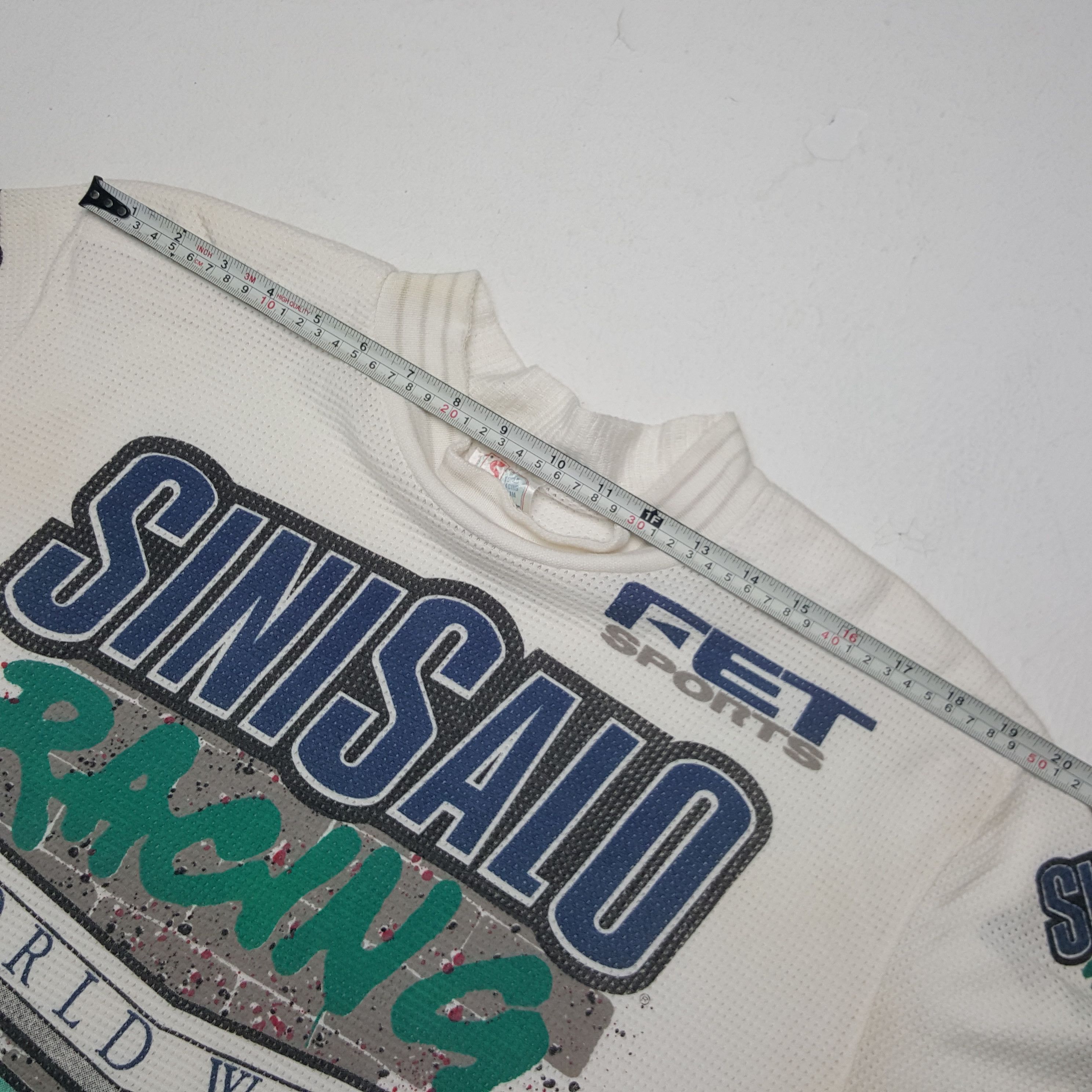 Vintage Vintage 80's Sinisalo Racing Outdoor Activity Tshirt Size US M / EU 48-50 / 2 - 7 Thumbnail