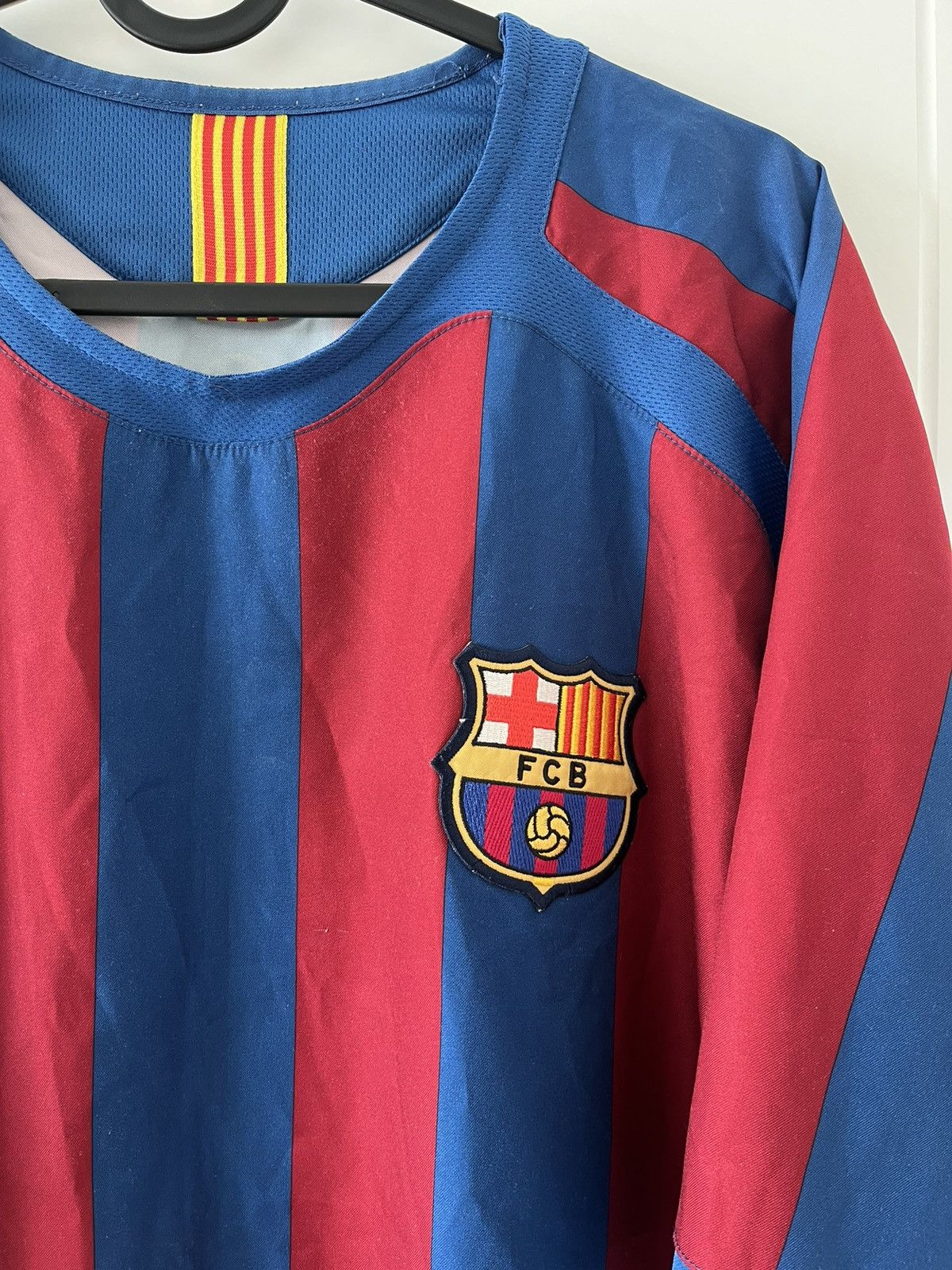 Barcelona nike 2005/2006 domowa Vintage — zdjęcie 3