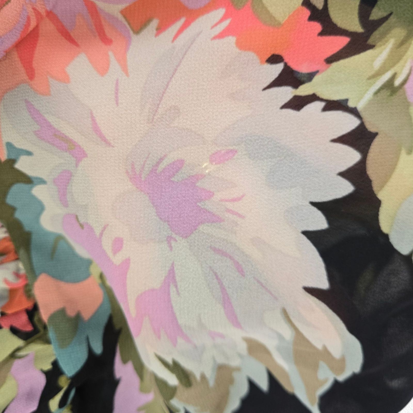Anthropologie Anthropologie Black Floral Fit & Flare Dress Size Small Size S / US 4 / IT 40 - 8 Thumbnail