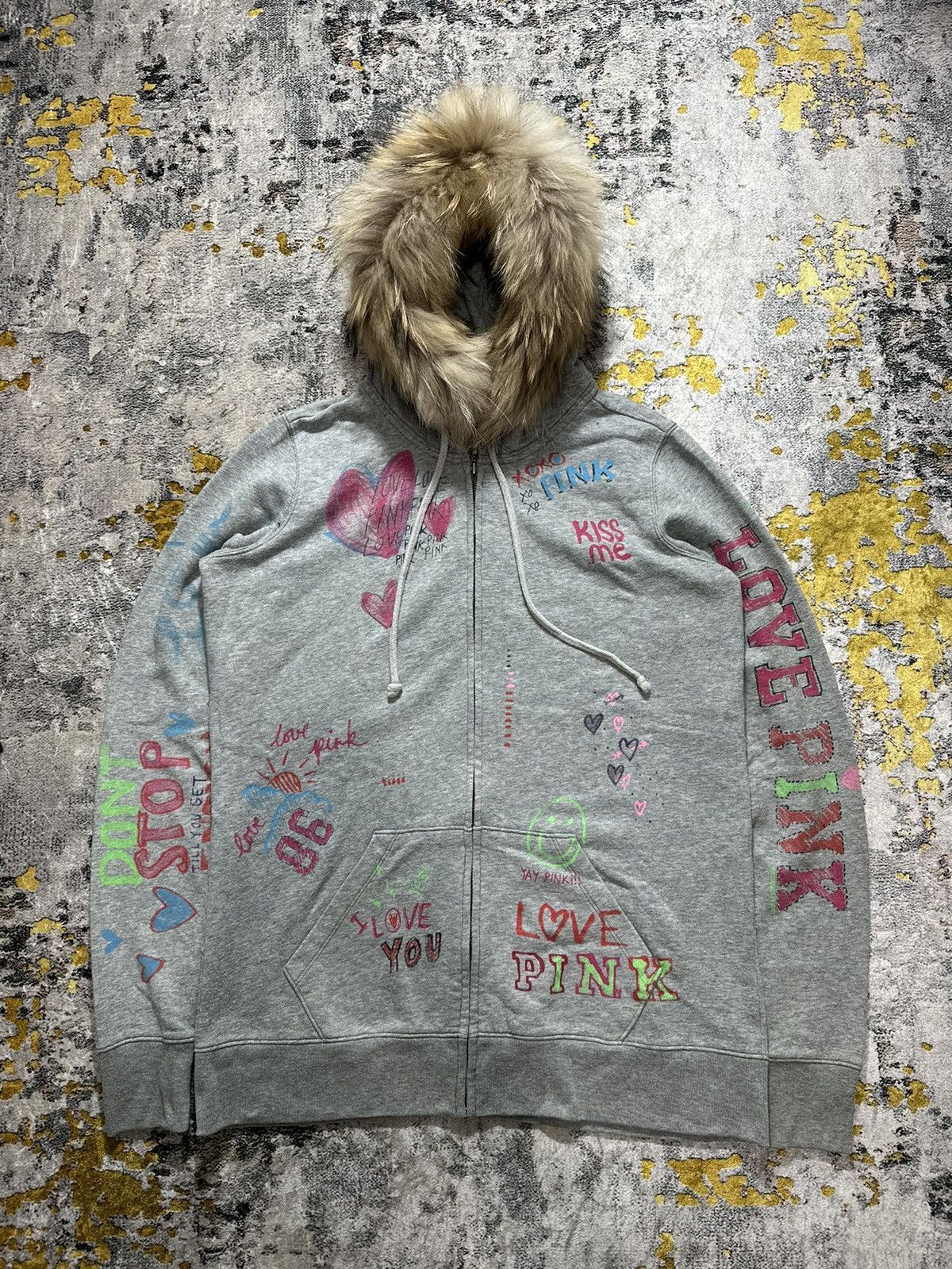 Japanese Brand VERY NICE DESIGN FUR ZIP HOODIE IFSIXWASNINE LGB STYLE Size US L / EU 52-54 / 3 - 1 Thumbnail