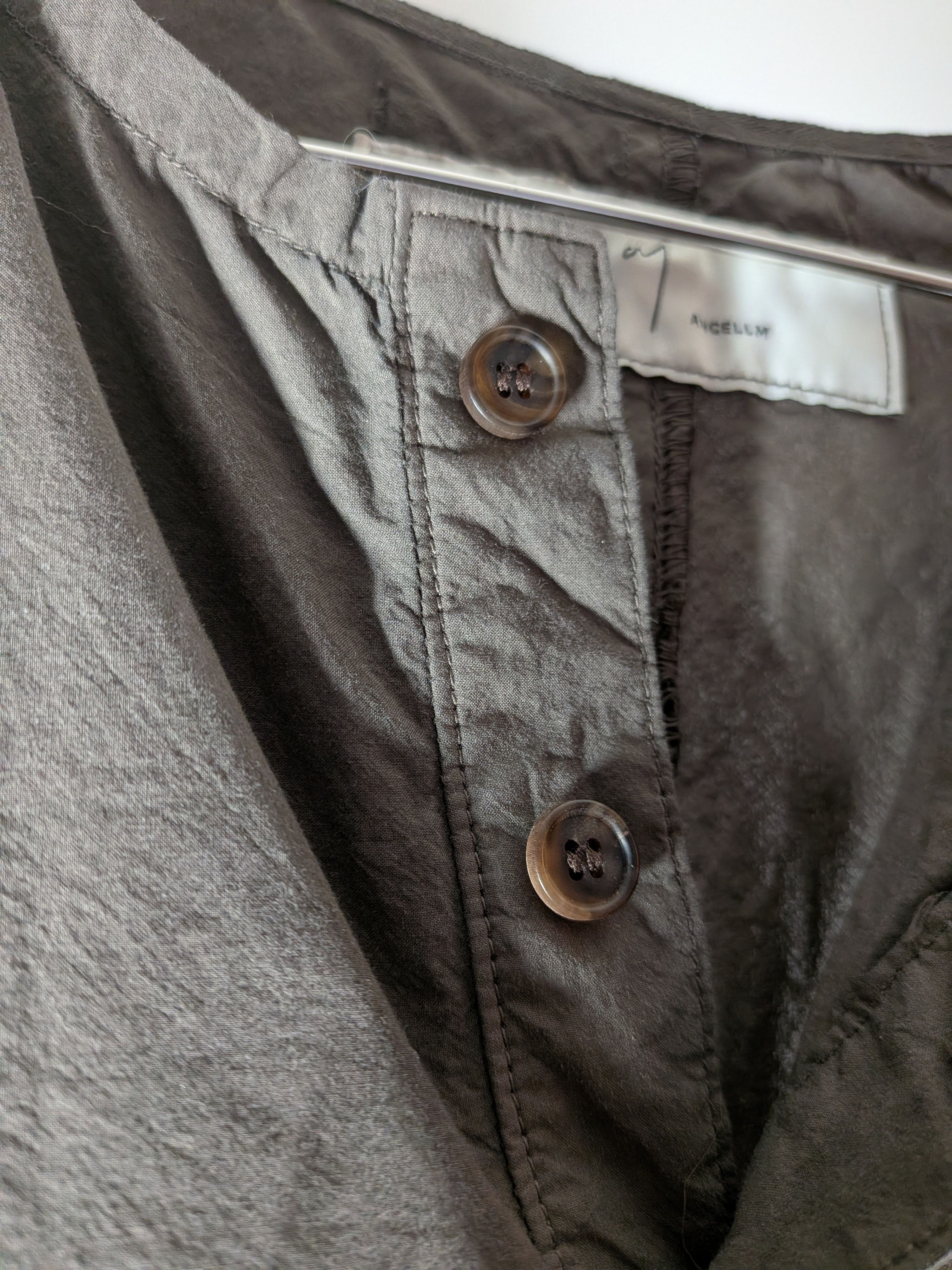 Other Ancellm Dyed Skipper Shirt Faded Black Size US M / EU 48-50 / 2 - 5 Thumbnail