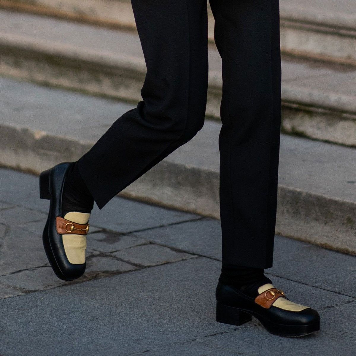 Gucci Gucci - Tom Ford Houdan platform heels loafers Size US 5.5 / IT 35.5 - 1 Thumbnail
