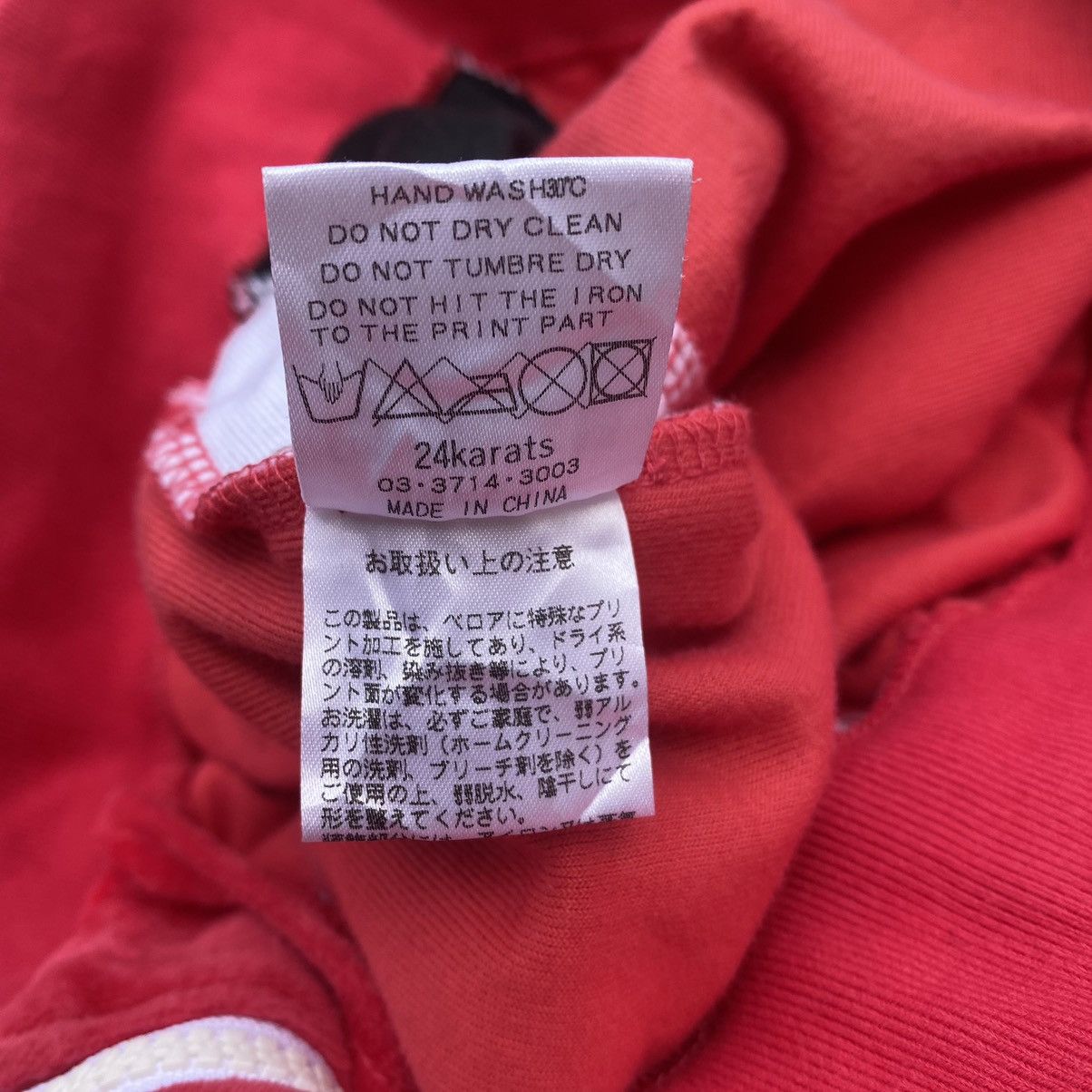 Japanese Brand 24 KARATS X EXILE PRIDE Blood Red Velvet Hoodie Size US M / EU 48-50 / 2 - 10 Thumbnail