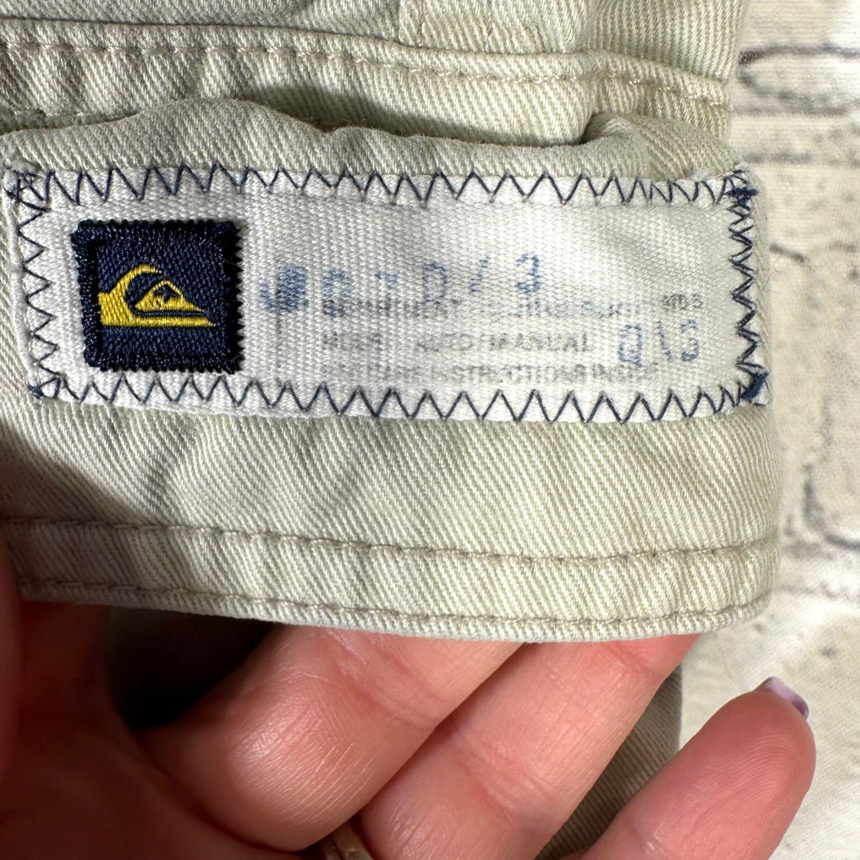Quiksilver Quiksilver Cargo Shorts Khaki Tan Size 36 Belt Pockets Cotton Mens Cargo Short Beige 36 Regular Rise Mid 10-12in Belted Pockets Size US 36 / EU 52 - 3 Thumbnail