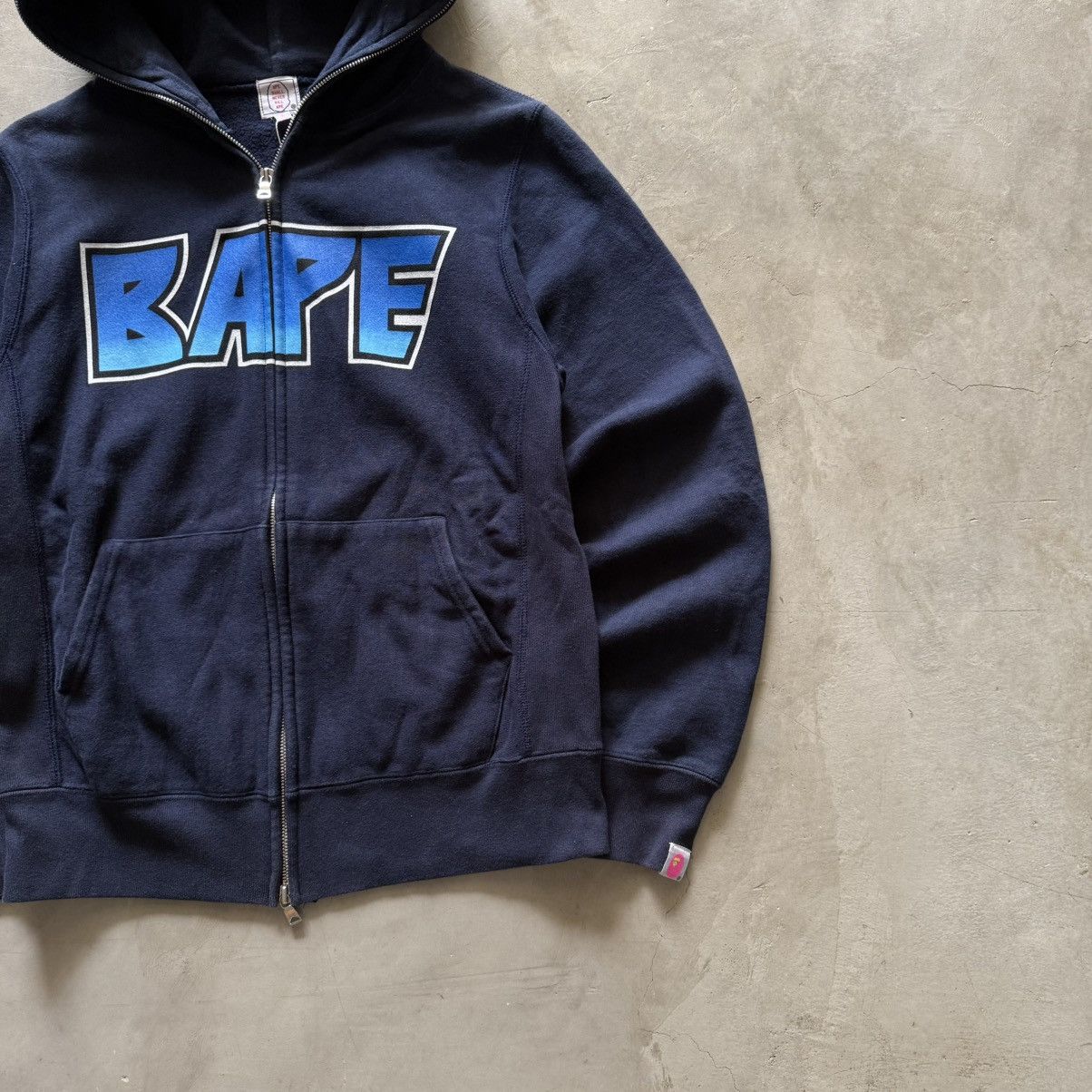Bape A Bathing Ape BAPE "Kiss" Logo Full Zip Hoodie Size M / US 6-8 / IT 42-44 - 2 Thumbnail