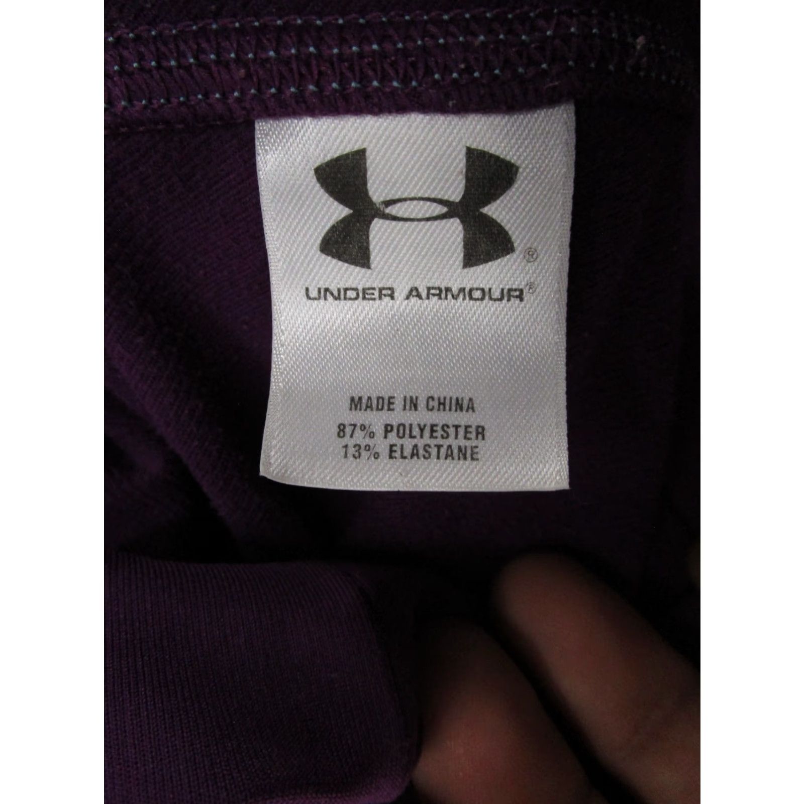 Under Armour Under Armour Compression Women's S 1/4 Zip Pullover Athletic Fitted Baselayer Shirt Size S / US 4 / IT 40 - 3 Thumbnail