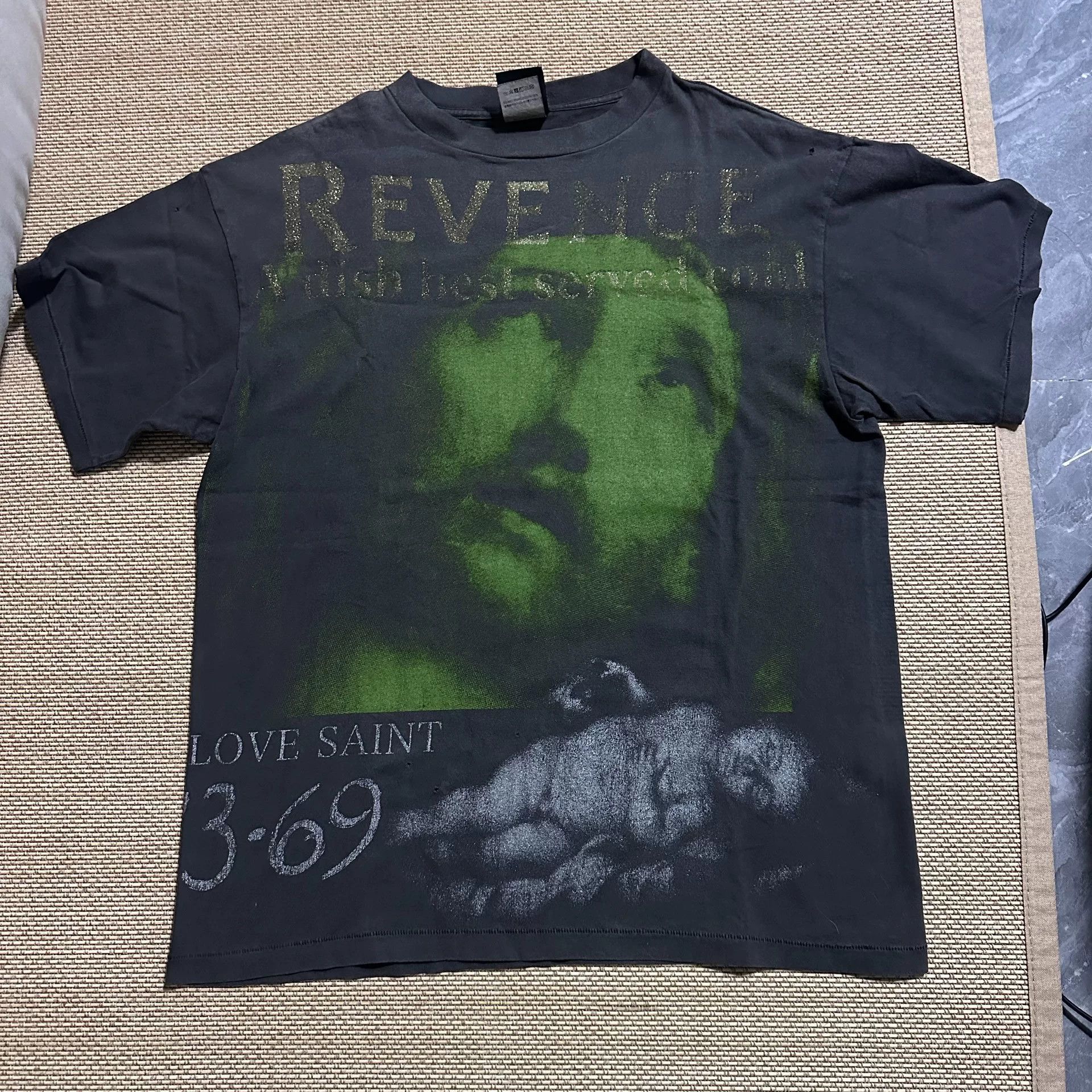 Saint Michael Saint Michael Berberlin Graphic T-Shirt Size US L / EU 52-54 / 3 - 1 Thumbnail