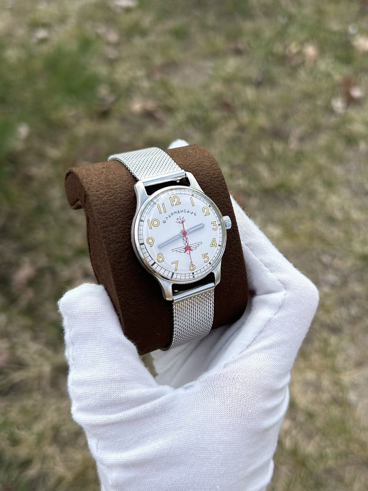 Vintage Vintage Watch Pobeda USSR Soviet Mechanical Retro 1970s Size ONE SIZE - 14 Thumbnail