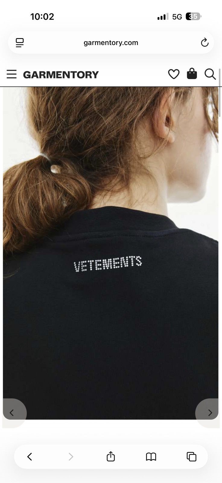 Vetements VETEMENTS Just be jealous tee Size US XS / EU 42 / 0 - 2 Thumbnail