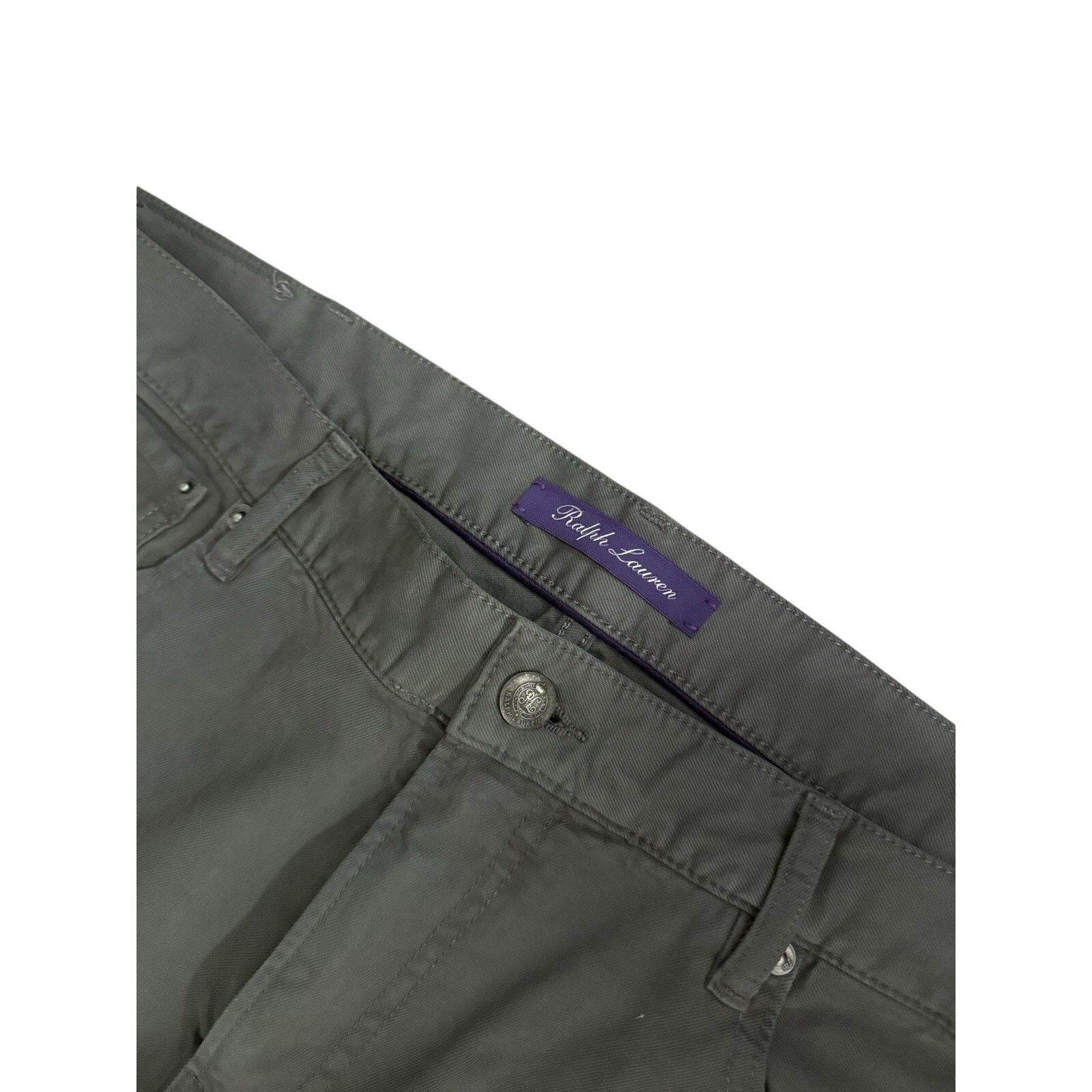 Ralph Lauren Purple Label Ralph Lauren Purple Label Slim Fit Grey Stretch Jeans Pants Size US 38 / EU 54 - 2 Thumbnail
