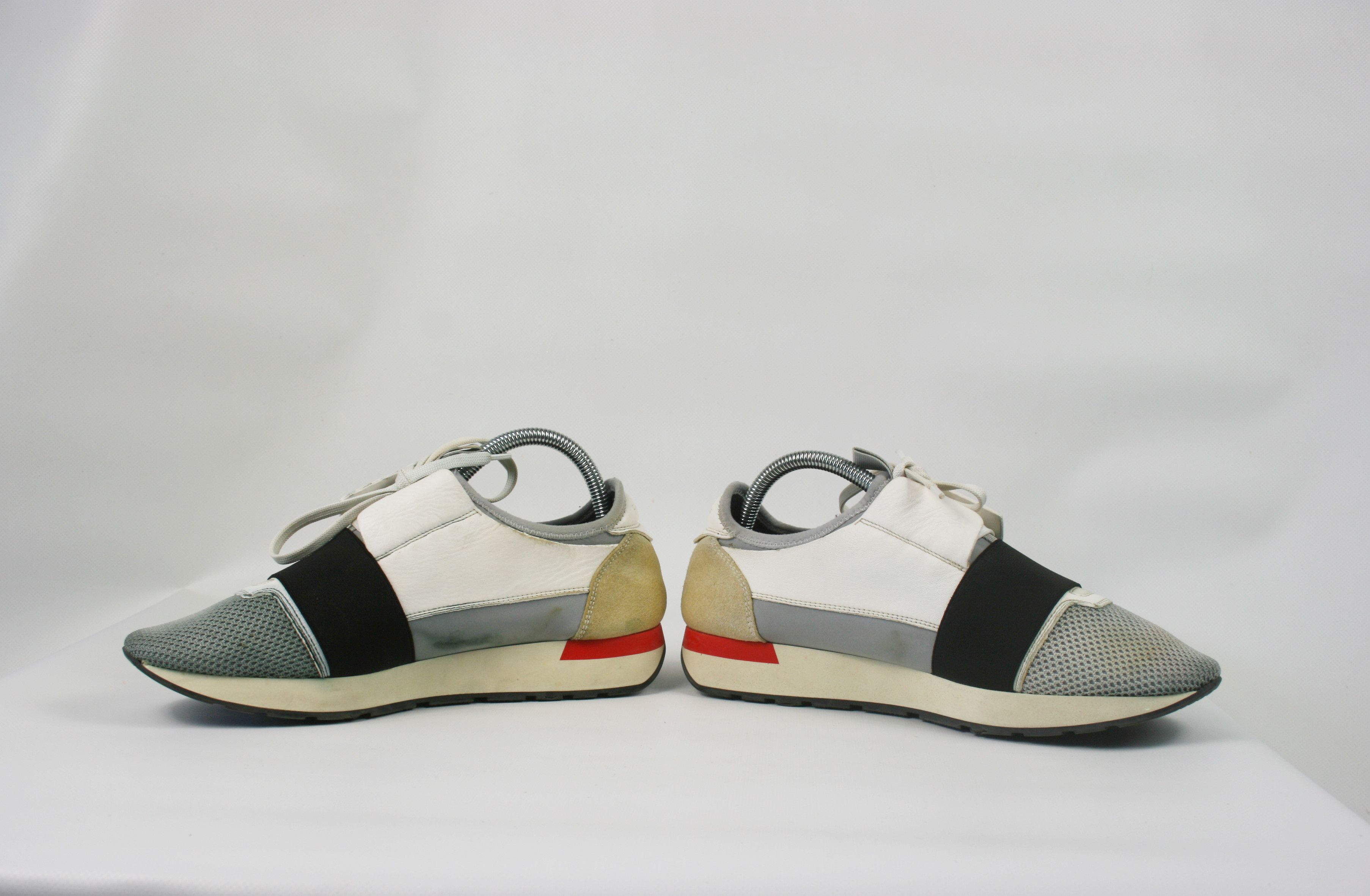Balenciaga Mesh Leather Race Runners Size US 8 / EU 41 - 3 Thumbnail
