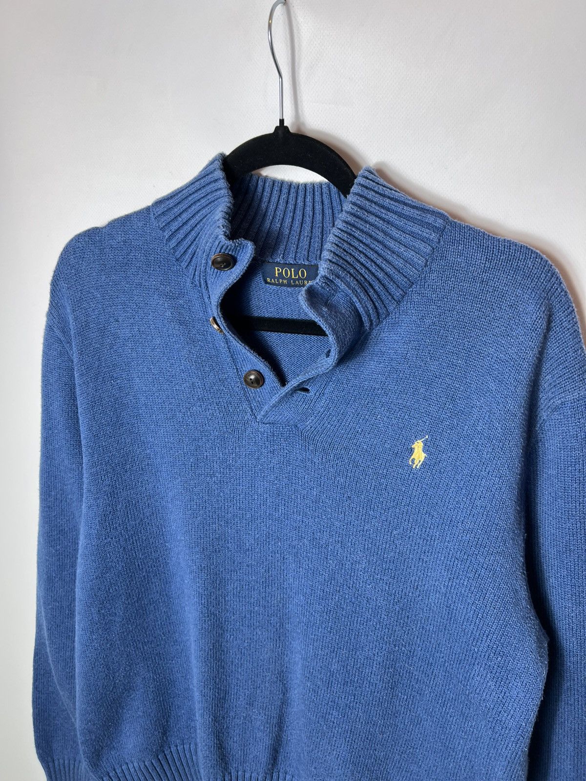 Polo Ralph Lauren Vintage streetwear y2k Polo Ralph Lauren 1/4 buttons sweater Size US L / EU 52-54 / 3 - 2 Thumbnail