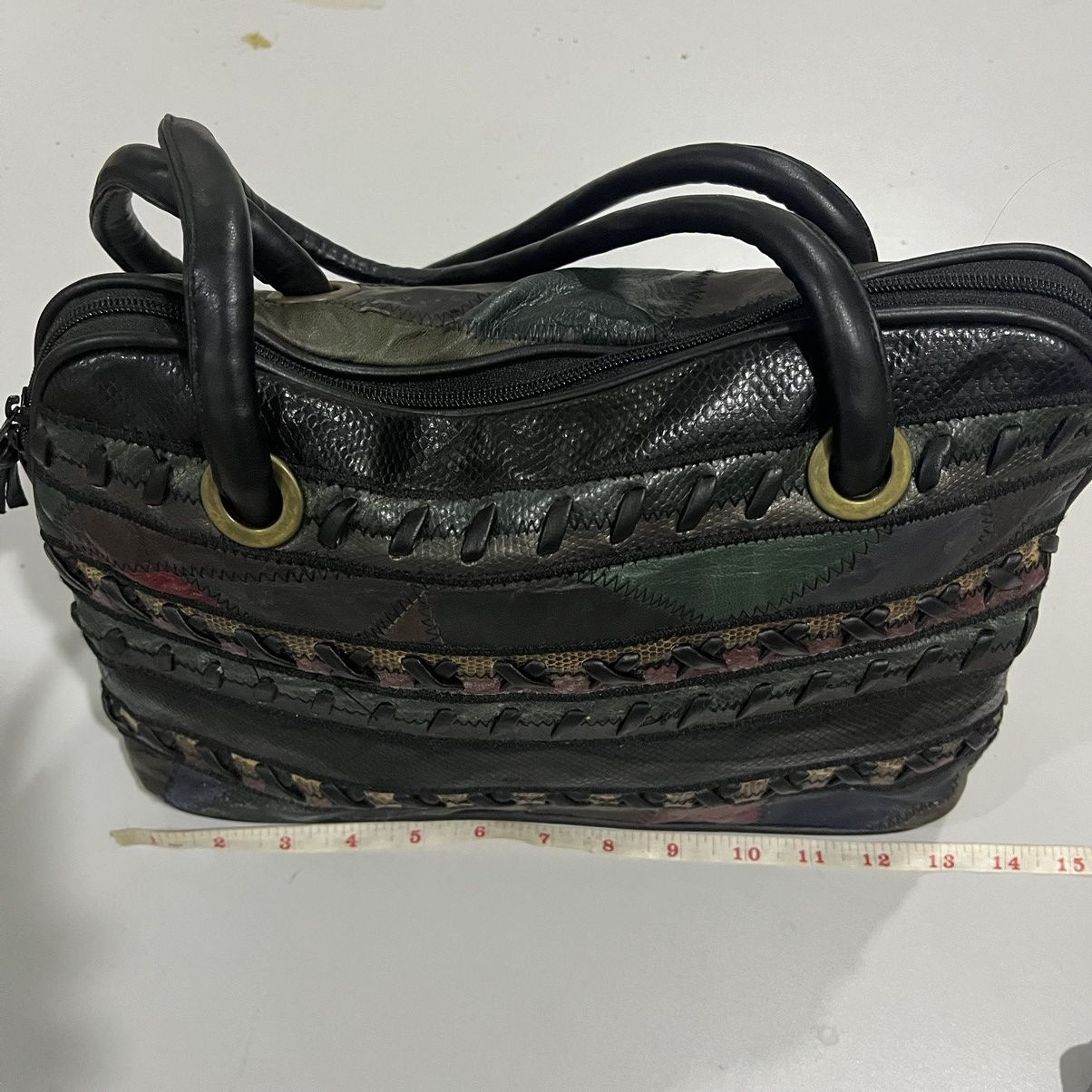 If Six Was Nine 🇯🇵JAPANESE BRAND Y2K GOTHIC PUNK STYLE LEATHER HANDLE BAG Size ONE SIZE - 11 Thumbnail