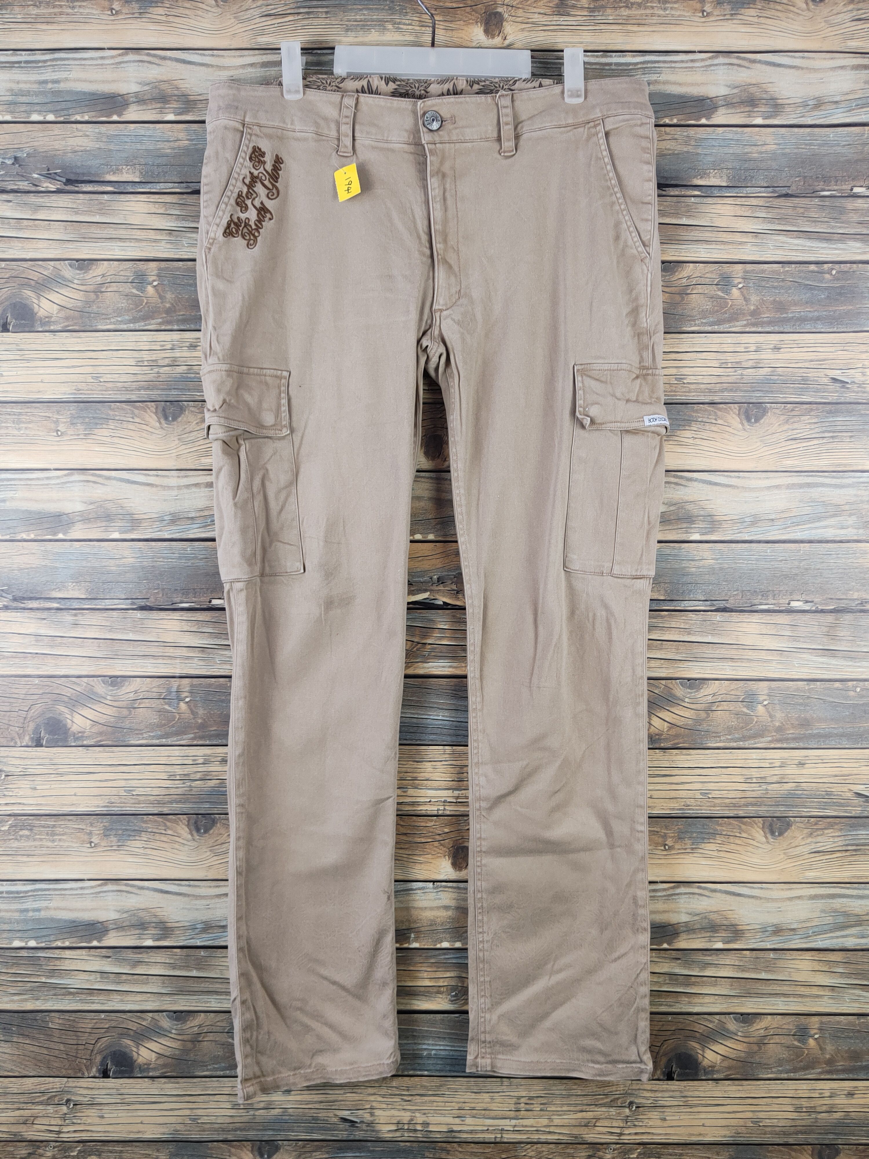 Body Glove DL Body Glove Beige Multipocket Cargo Pants #1941 Size 36" / US 14 / IT 50 - 1 Thumbnail