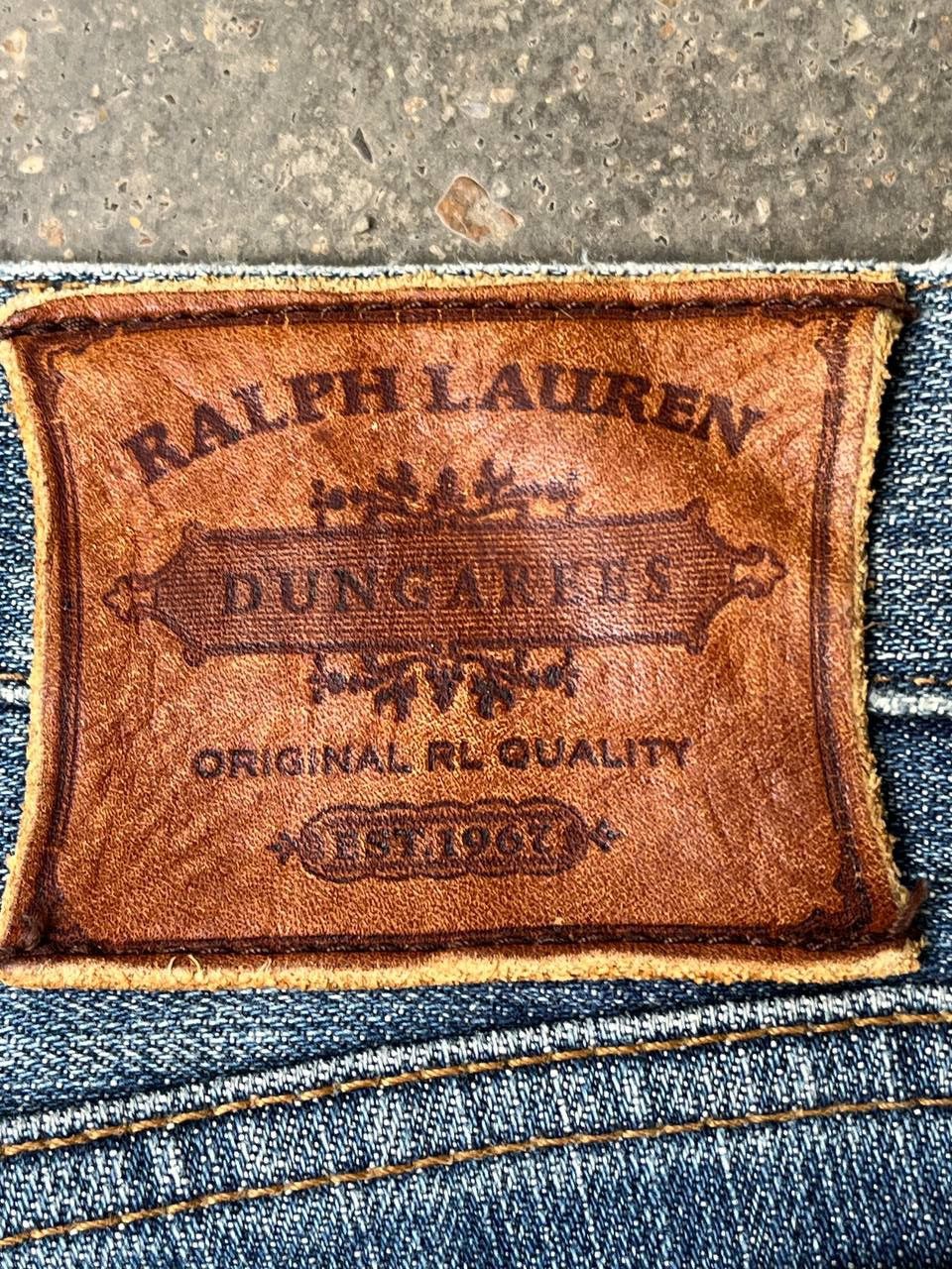 Ralph Lauren RALPH LAUREN DUNGAREES FLARED JEANS RARE Size US 32 / EU 48 - 10 Thumbnail