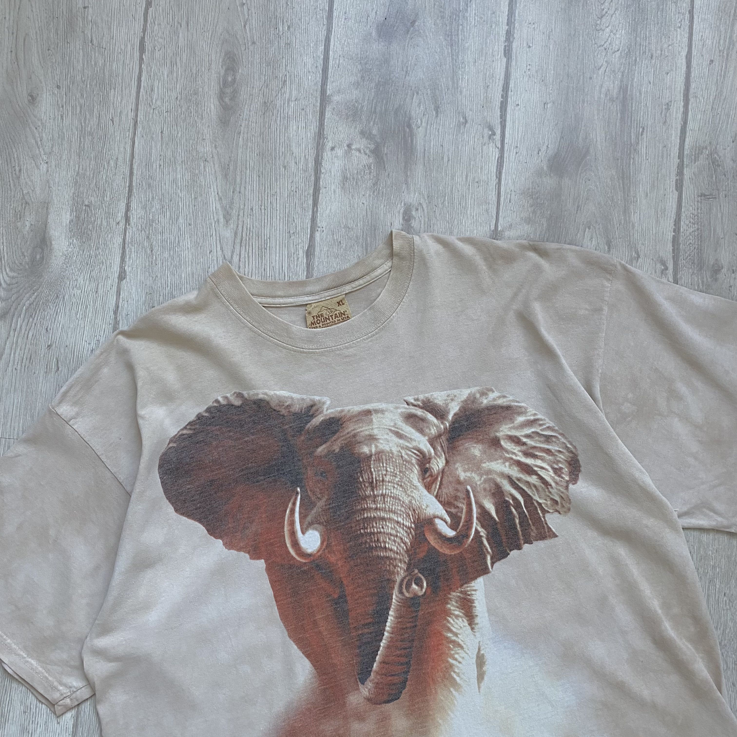 The Mountain 🐘 Vintage 00s The Mountain Elephant Brian Jarvi tee Tie Dye Size US XL / EU 56 / 4 - 2 Thumbnail