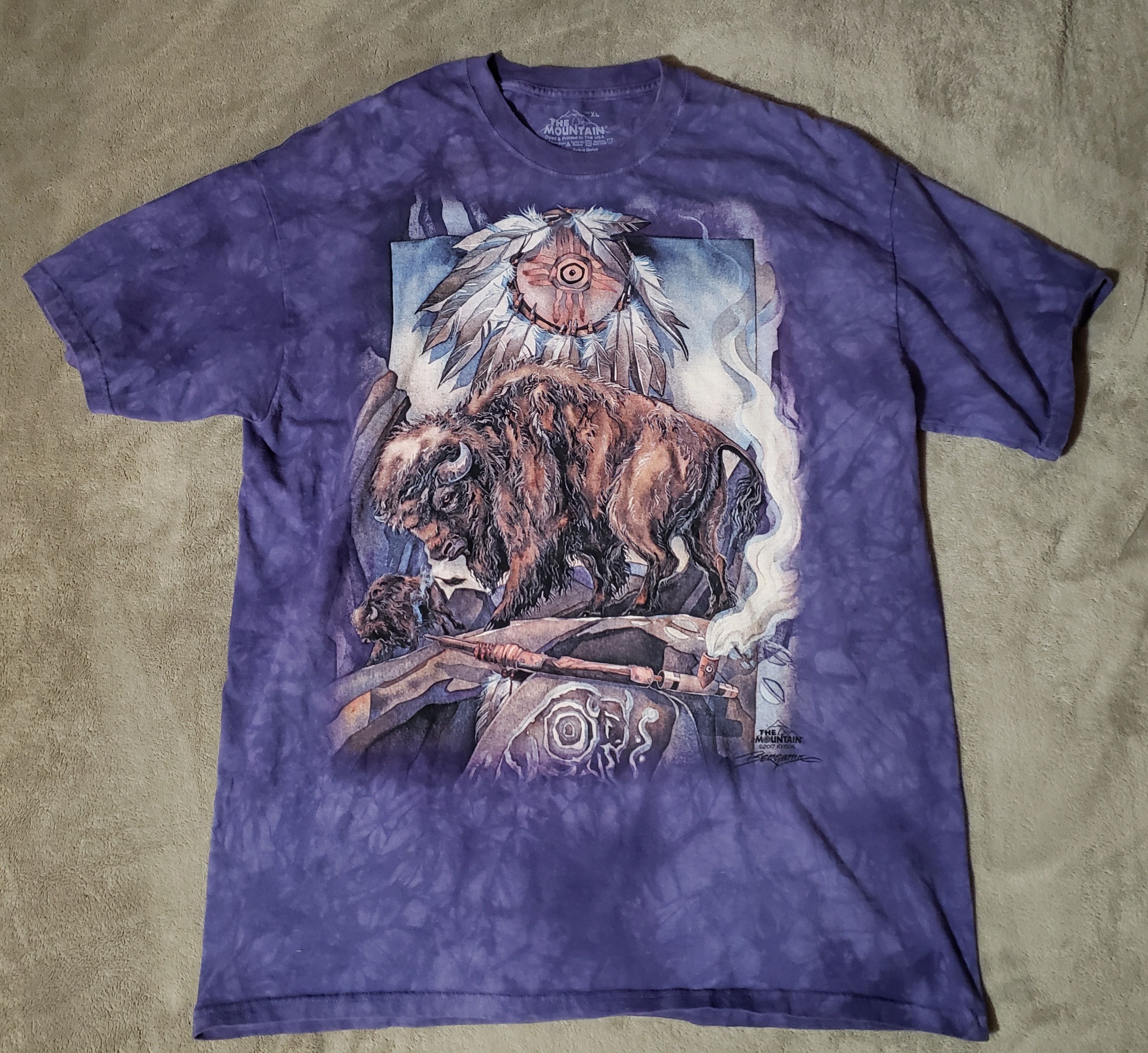The Mountain The Mountain Buffalo T Shirt XL Size US XL / EU 56 / 4 - 1 Thumbnail