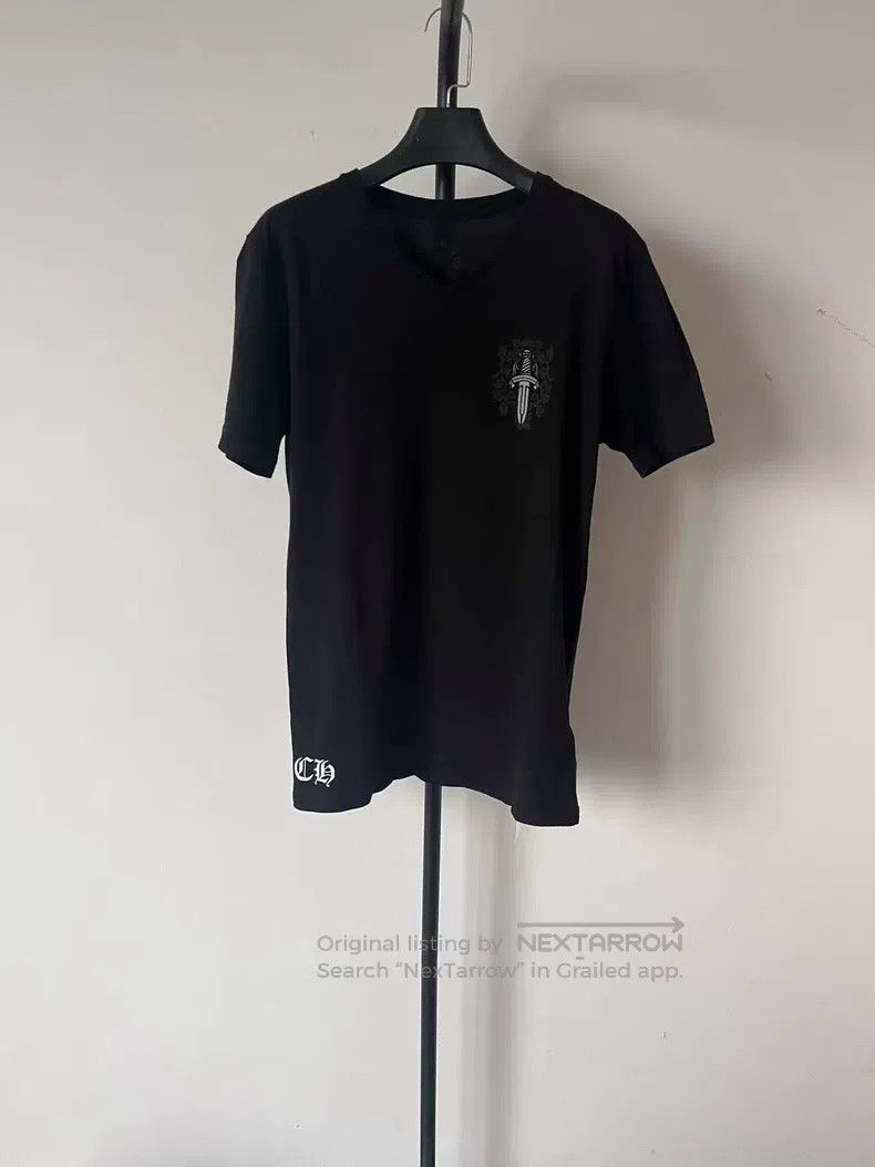 Chrome Hearts CHROME HEARTS Size M Dark sword printed short sleeve Size US M / EU 48-50 / 2 - 2 Thumbnail