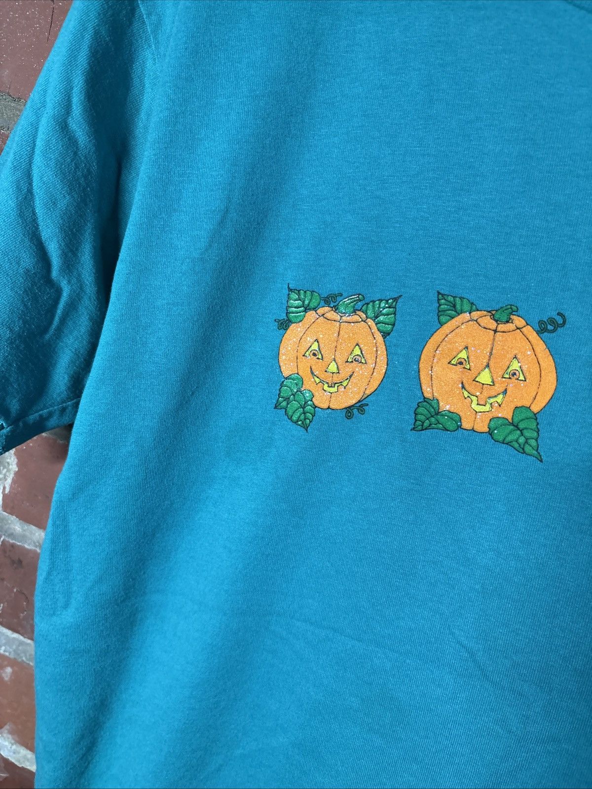 Other Vintage 80s Screen Stars Halloween Four Pumpkin USA Size L Size US L / EU 52-54 / 3 - 3 Thumbnail