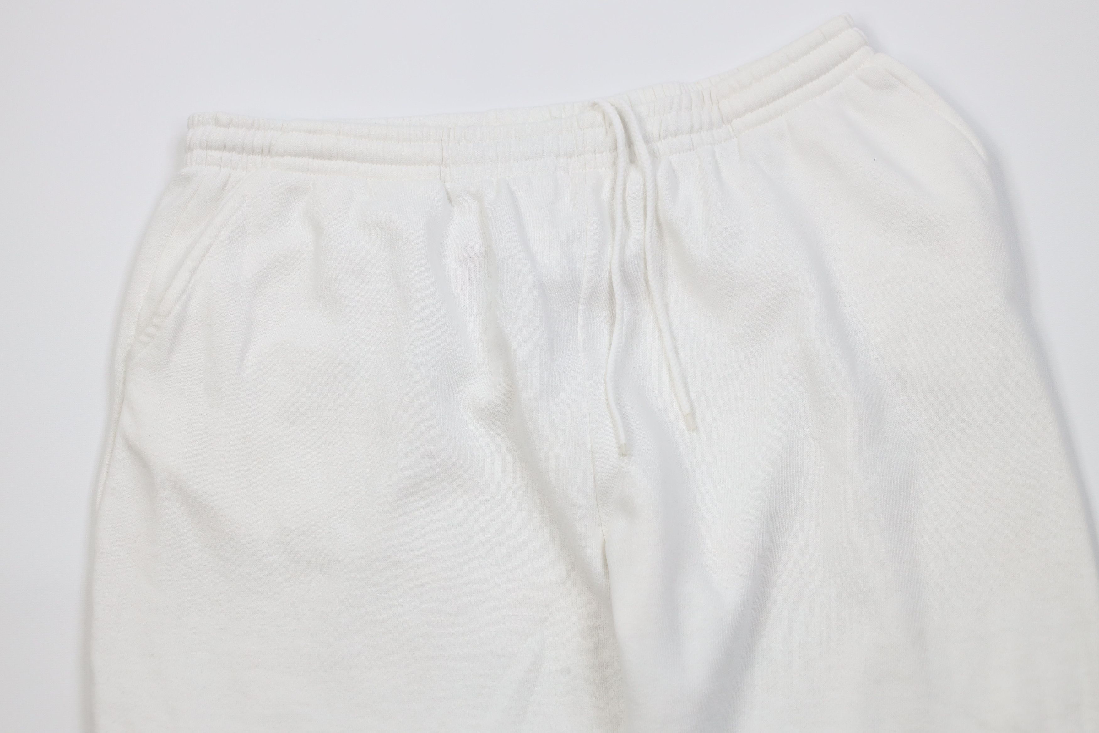 Wilson Vintage 90s Wilson Distressed Blank Sweatpants Pants White Size 32" / US 10 / IT 46 - 2 Thumbnail
