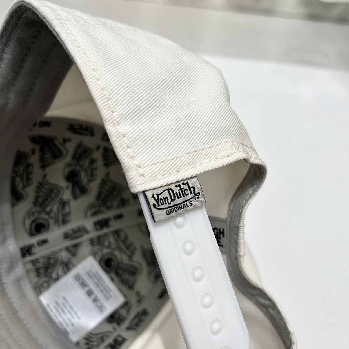 Von Dutch Von Dutch White Cap Size ONE SIZE - 5 Thumbnail