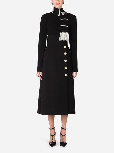 Dolce & Gabbana o1y0925 Cashmere Blend Sweater in Black Size S / US 4 / IT 40 - 5 Thumbnail