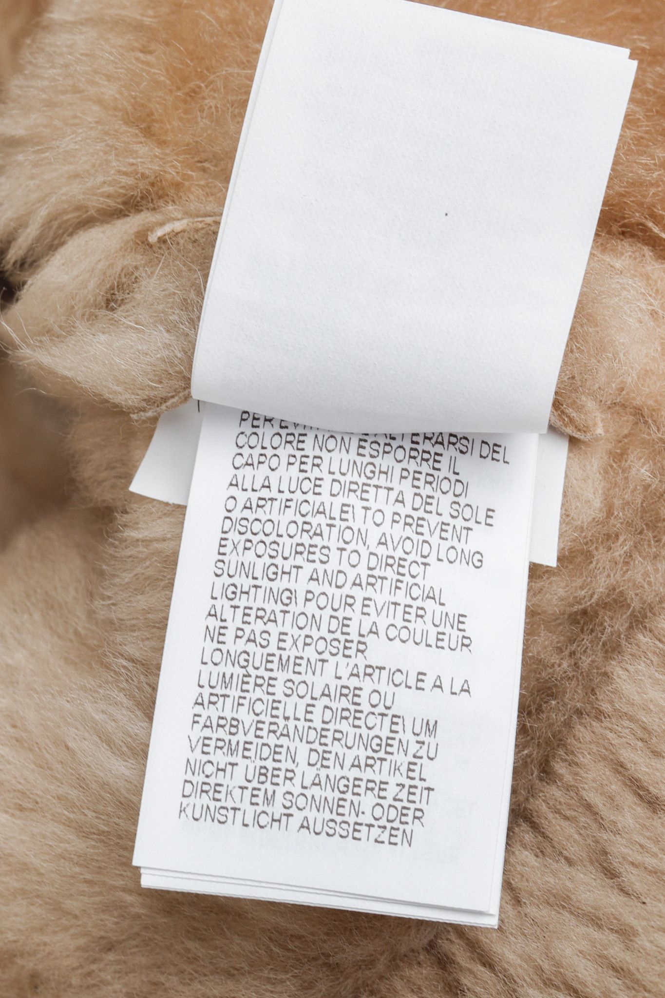 Brunello Cucinelli Brunello Cucinelli Beige Sharpa Sheepskin Fur Peacoat Size US M / EU 48-50 / 2 - 17 Thumbnail