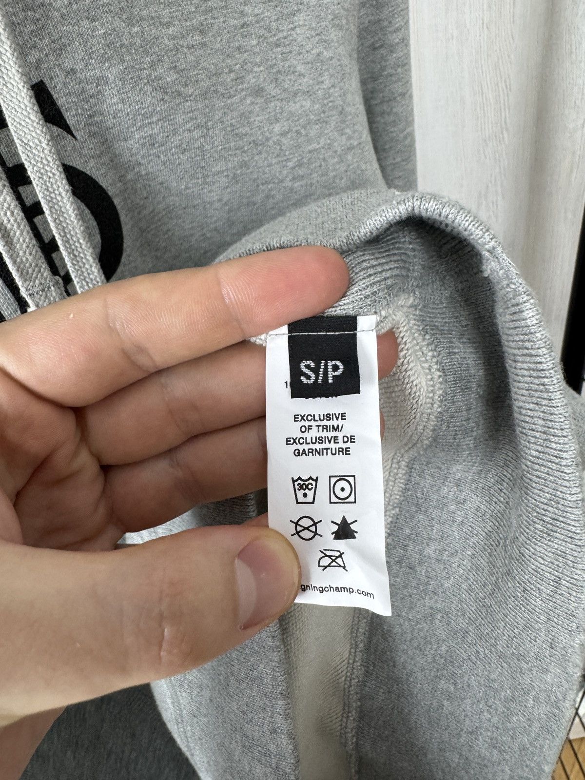 Reigning Champ Reigning Champ Hoodie Gray Pullover Sweatshirt French Terry Size US S / EU 44-46 / 1 - 10 Thumbnail