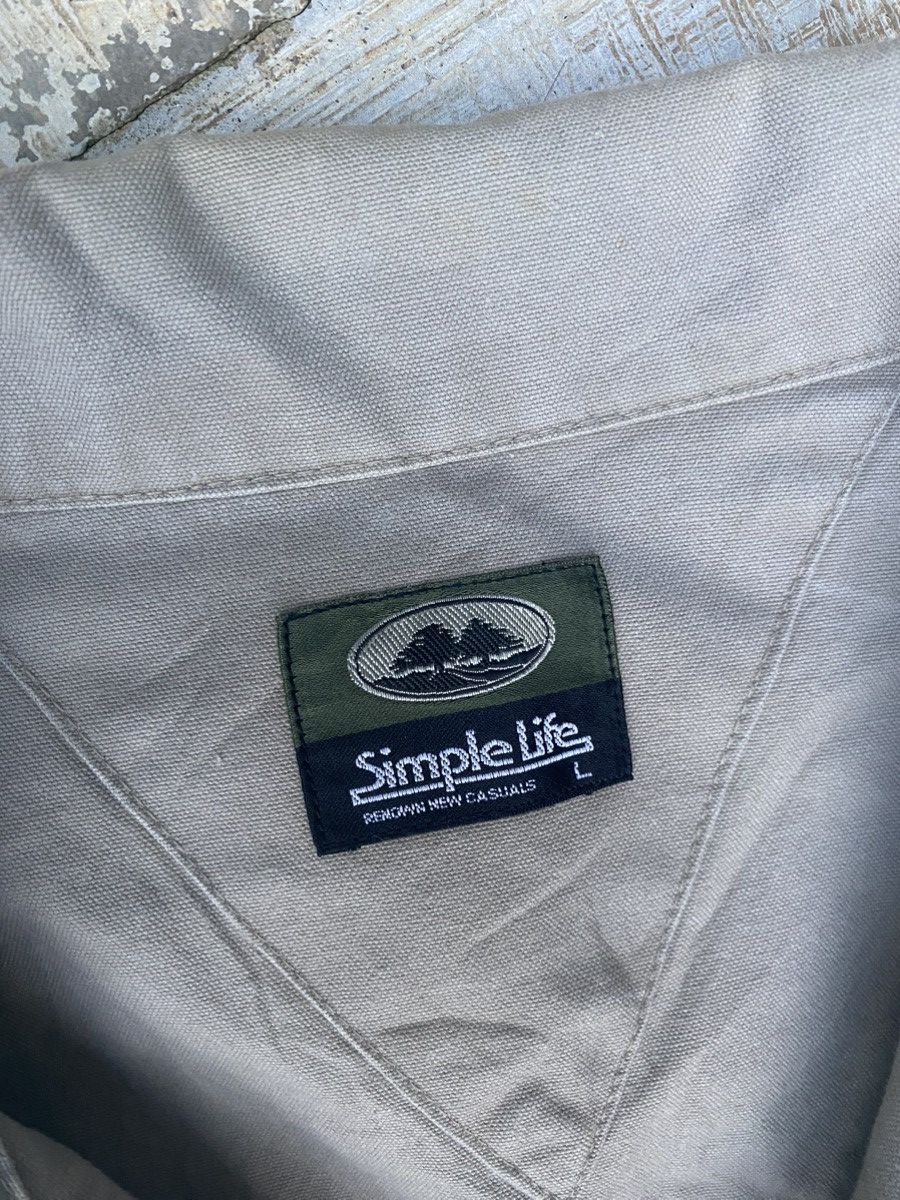 Japanese Brand Simple Life zip up jacket Size US L / EU 52-54 / 3 - 7 Thumbnail