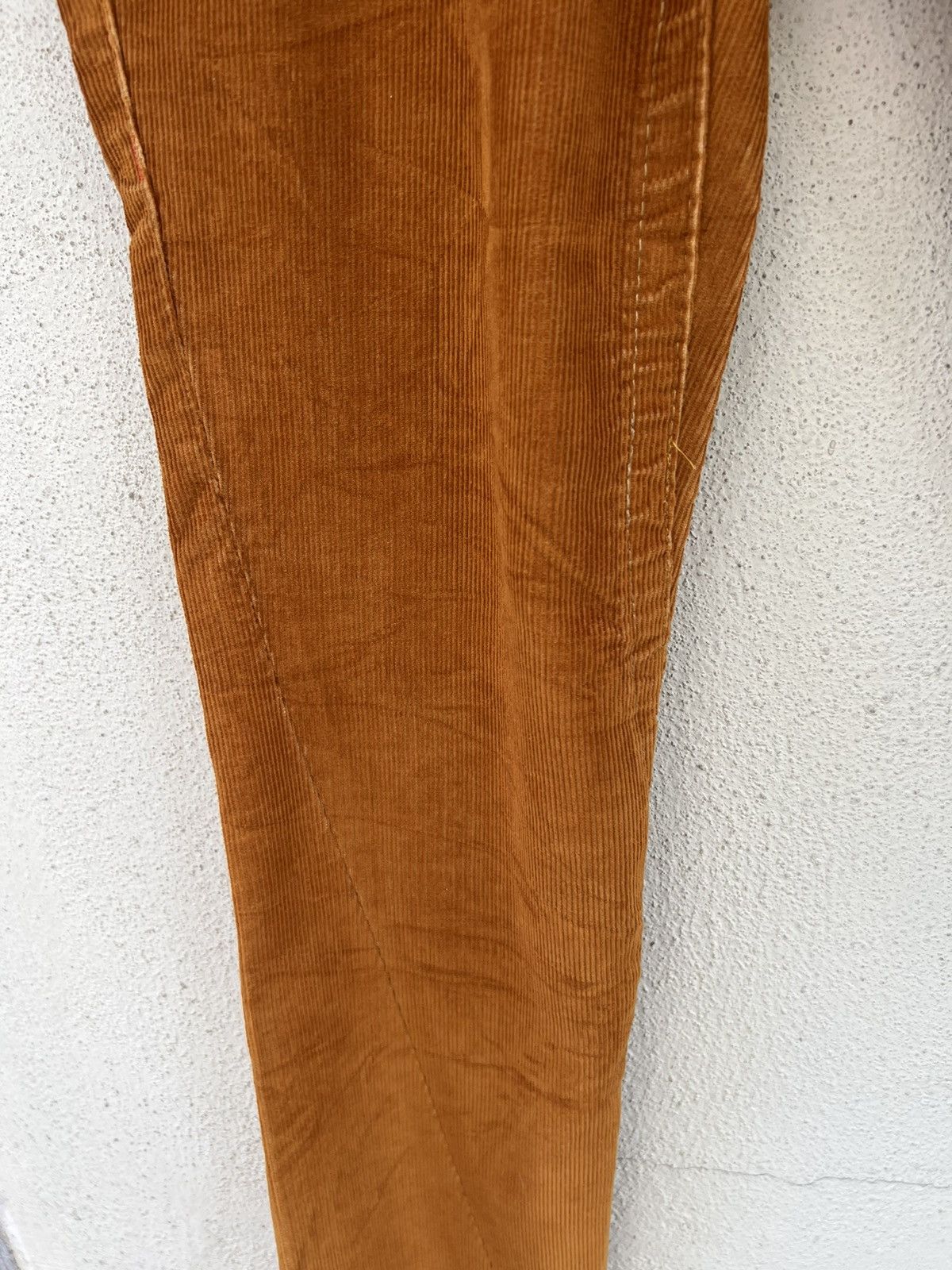 True Religion Vintage 2000s True Religion #803 Orange Corduroy Flare Pant Size US 28 / EU 44 - 9 Thumbnail
