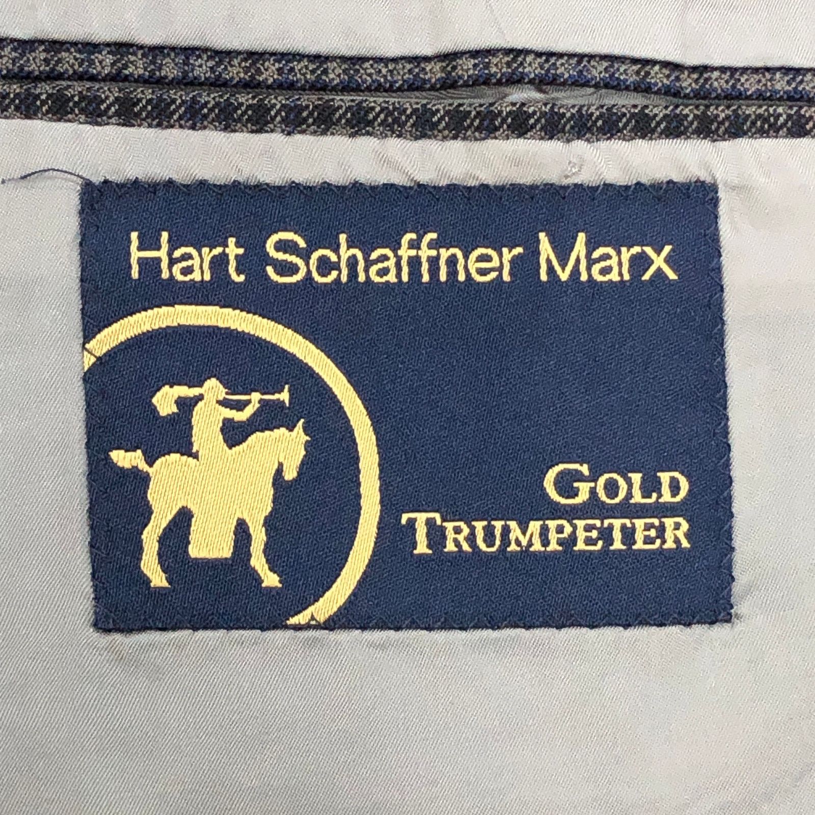 Hart Schaffner Marx Hart Schaffner Marx HSM Gold Trumpeter Size 42XL Sport Coat Size 42L - 16 Thumbnail
