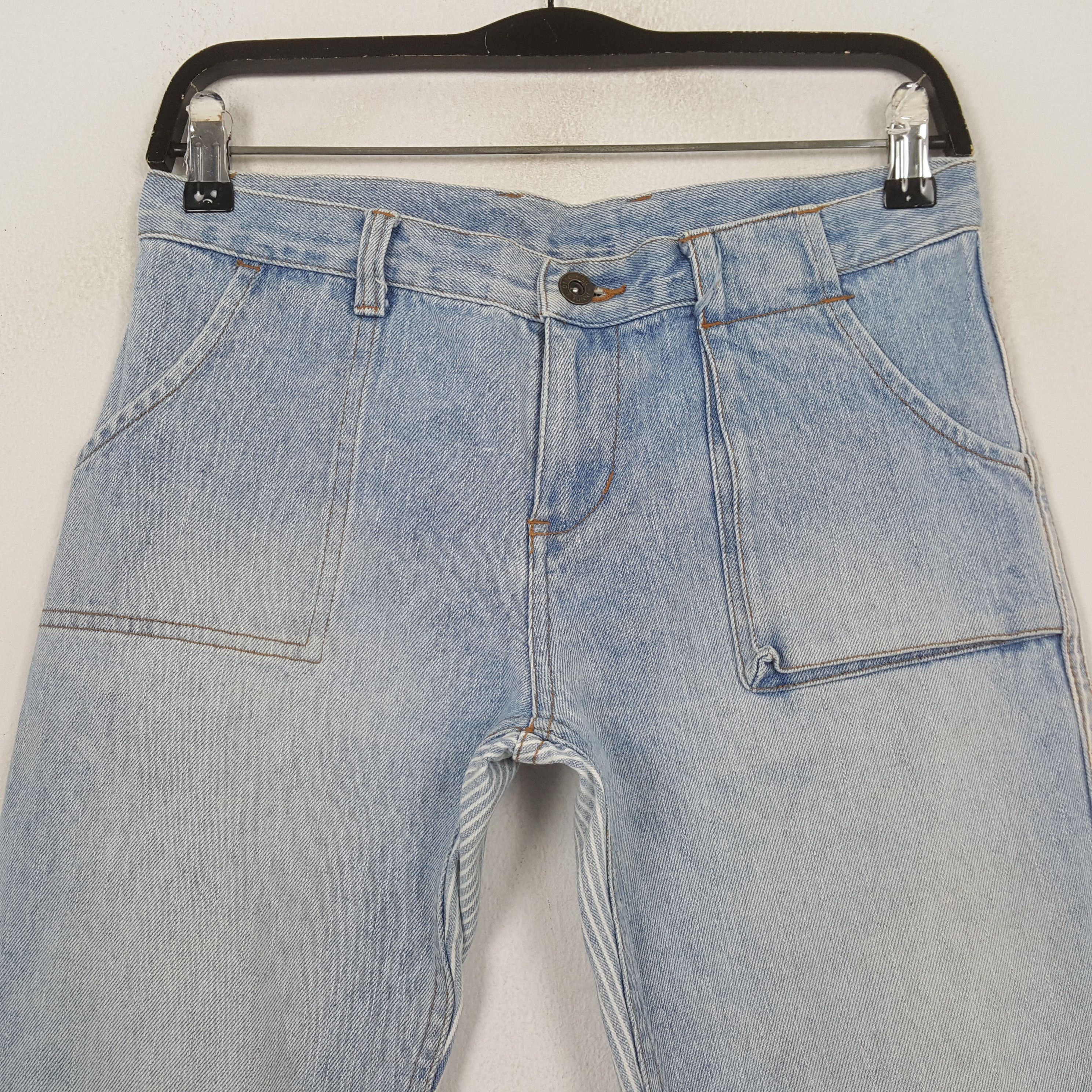 Vintage Nice Design Streetwear Style Jeans RR30 Size 29" - 2 Thumbnail