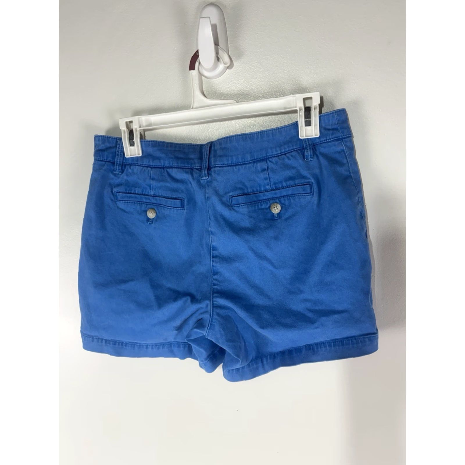 Tommy Bahama Tommy Bahama Chino Shorts Womens Size 6 Blue Cotton Lyocell Spandex Regular Inseam 5in Pockets Slit Warm Weather Size 28" / US 6 / IT 42 - 2 Thumbnail