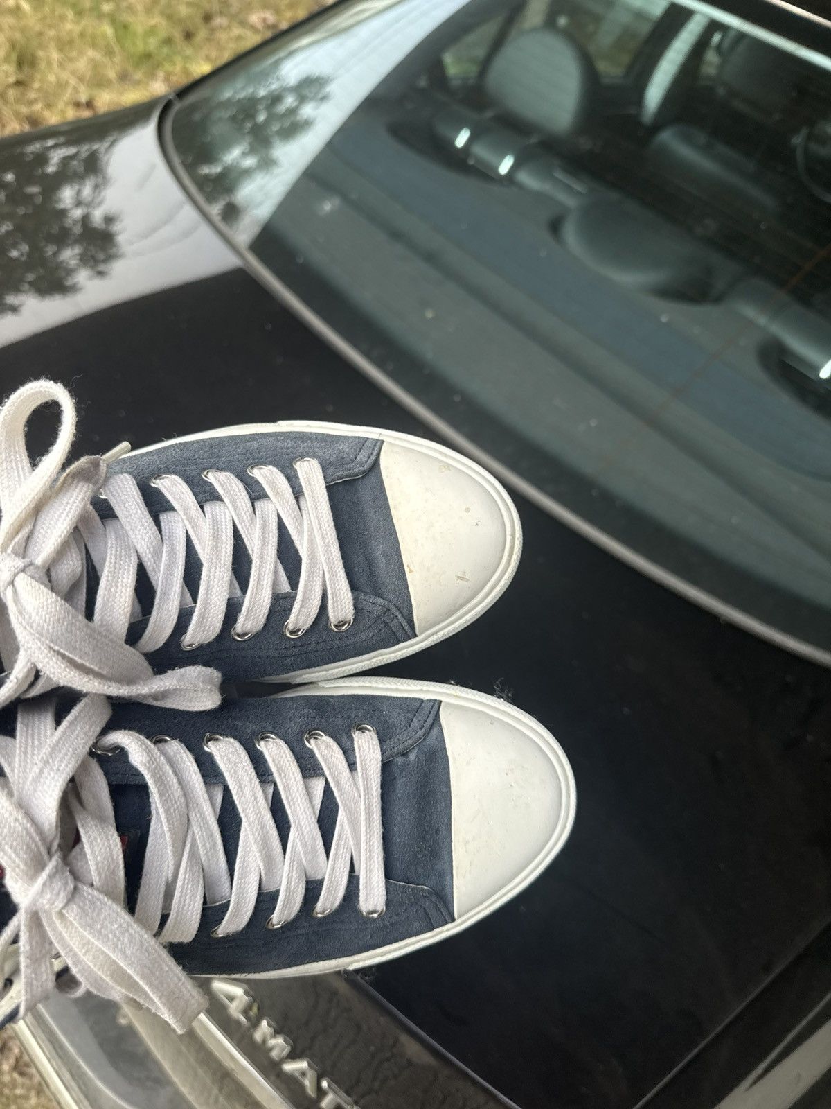 Prada PRADA original suede sneakers size 7 41 Size US 7 / EU 40 - 8 Thumbnail