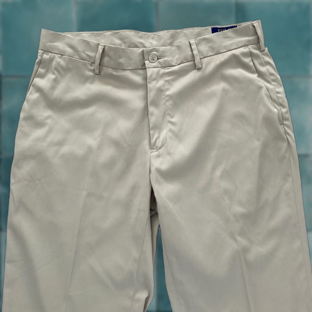 Polo Ralph Lauren Polo Ralph Lauren Golf Pants Mens 34x32 Beige Performance Stretch Classic Fit Size US S / EU 44-46 / 1 - 1 Thumbnail