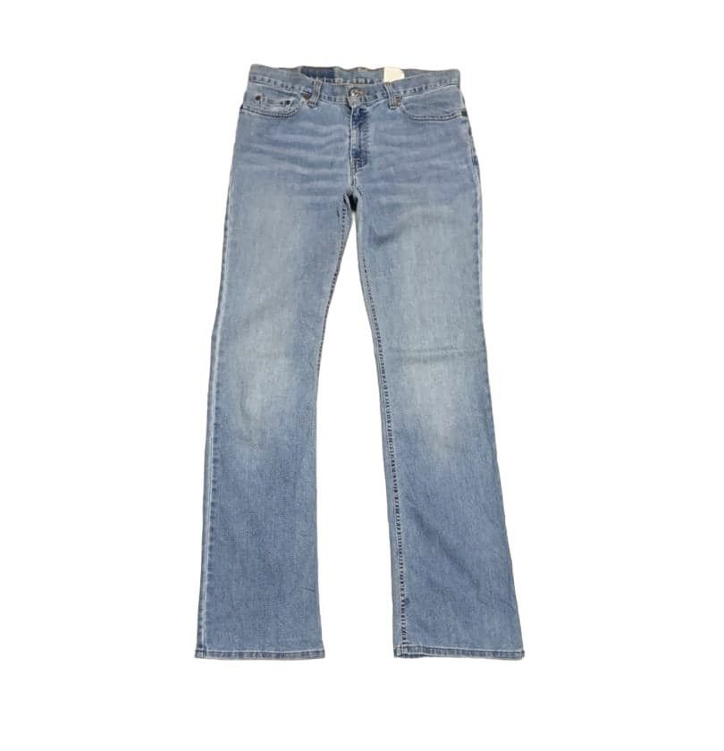 image of Levis Flare Bootcut Jeans in Blue Denim, Men's (Size 31)